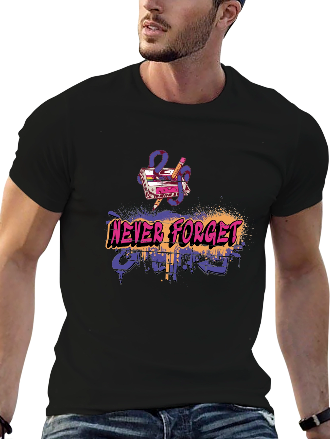 Retro Gamer Never Forget T-Shirt