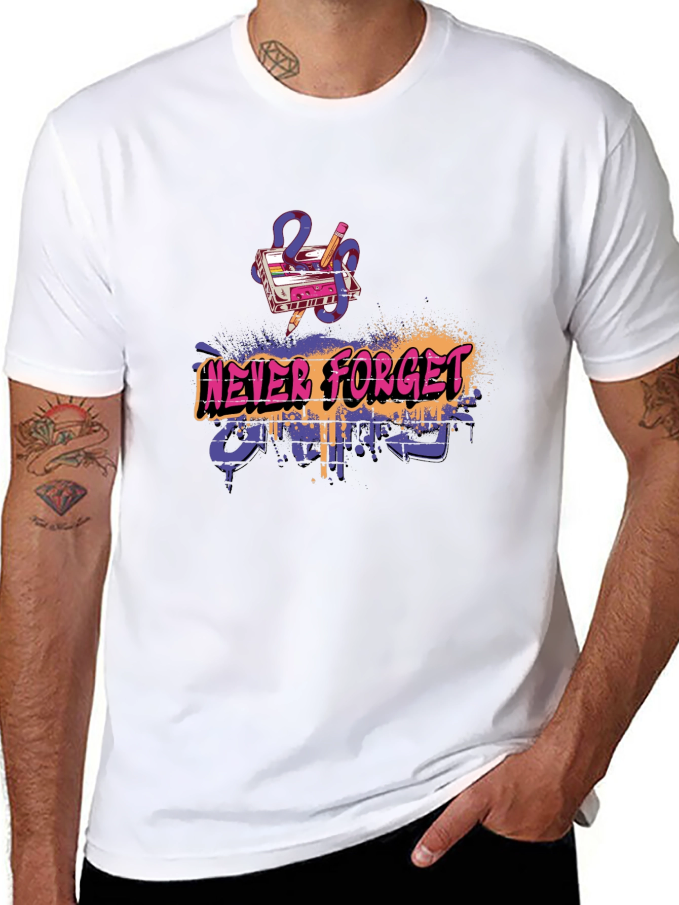 Retro Gamer Never Forget T-Shirt