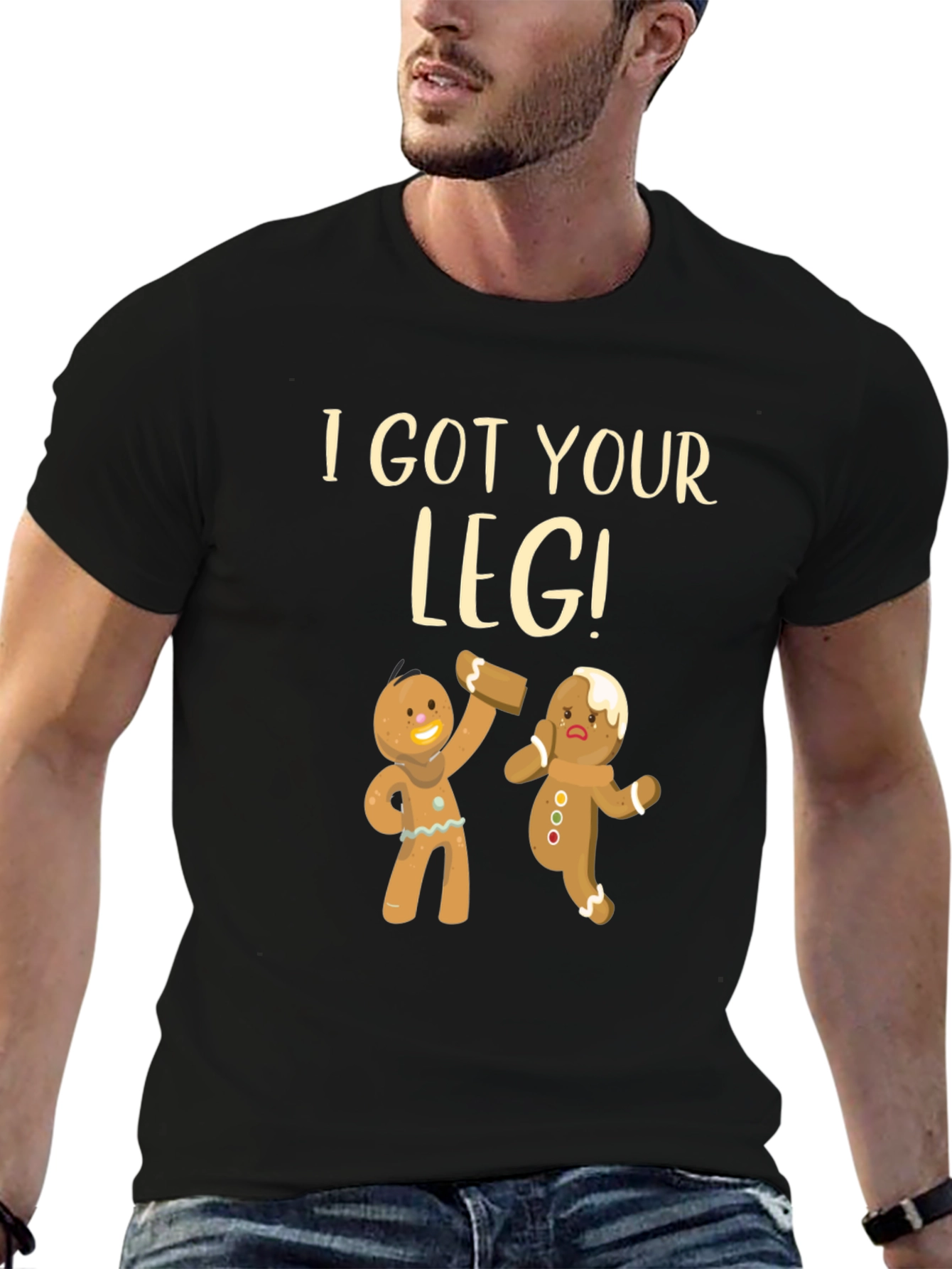 I Got Your Leg! Funny Gingerbread T-Shirt