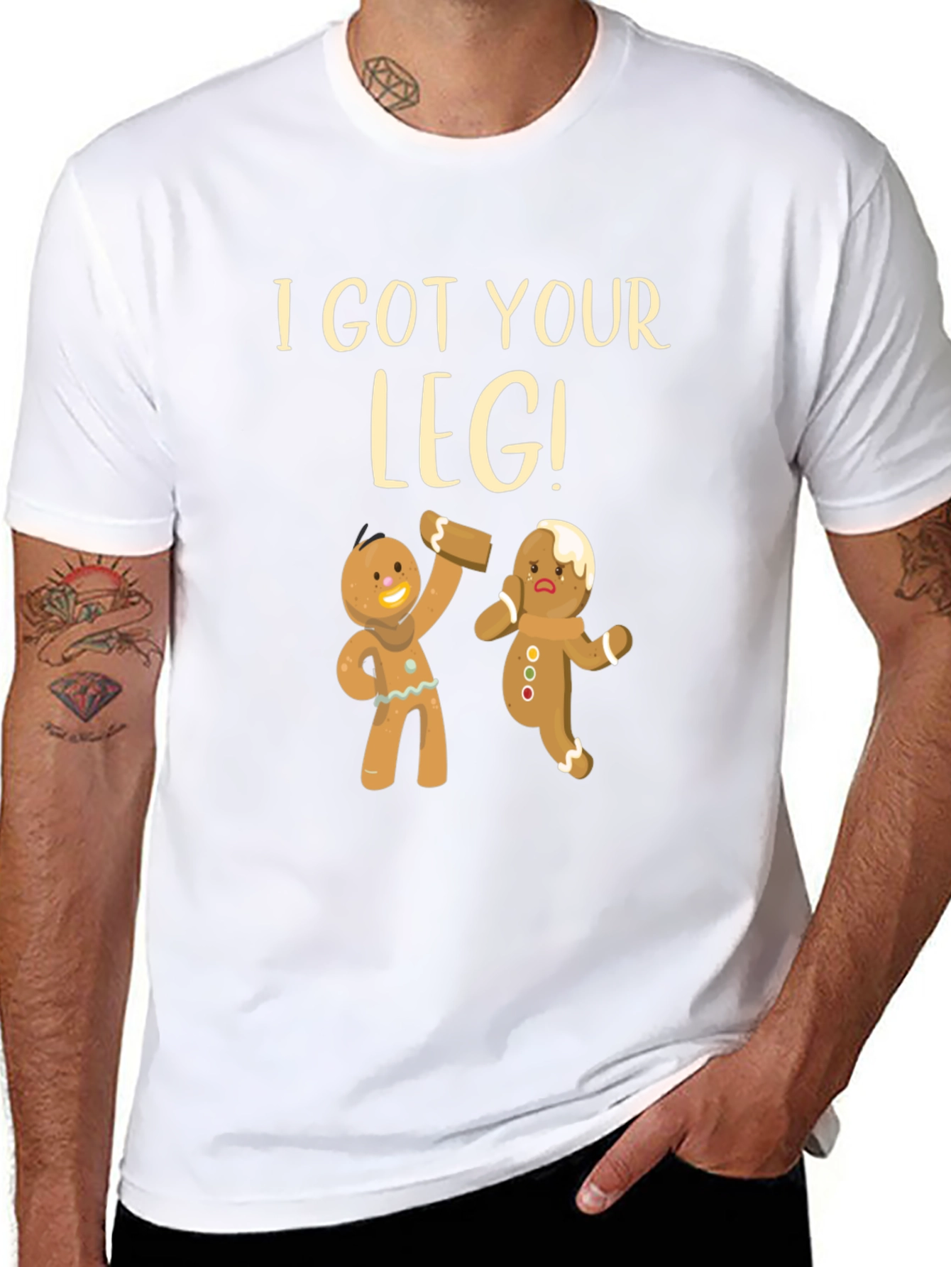 I Got Your Leg! Funny Gingerbread T-Shirt