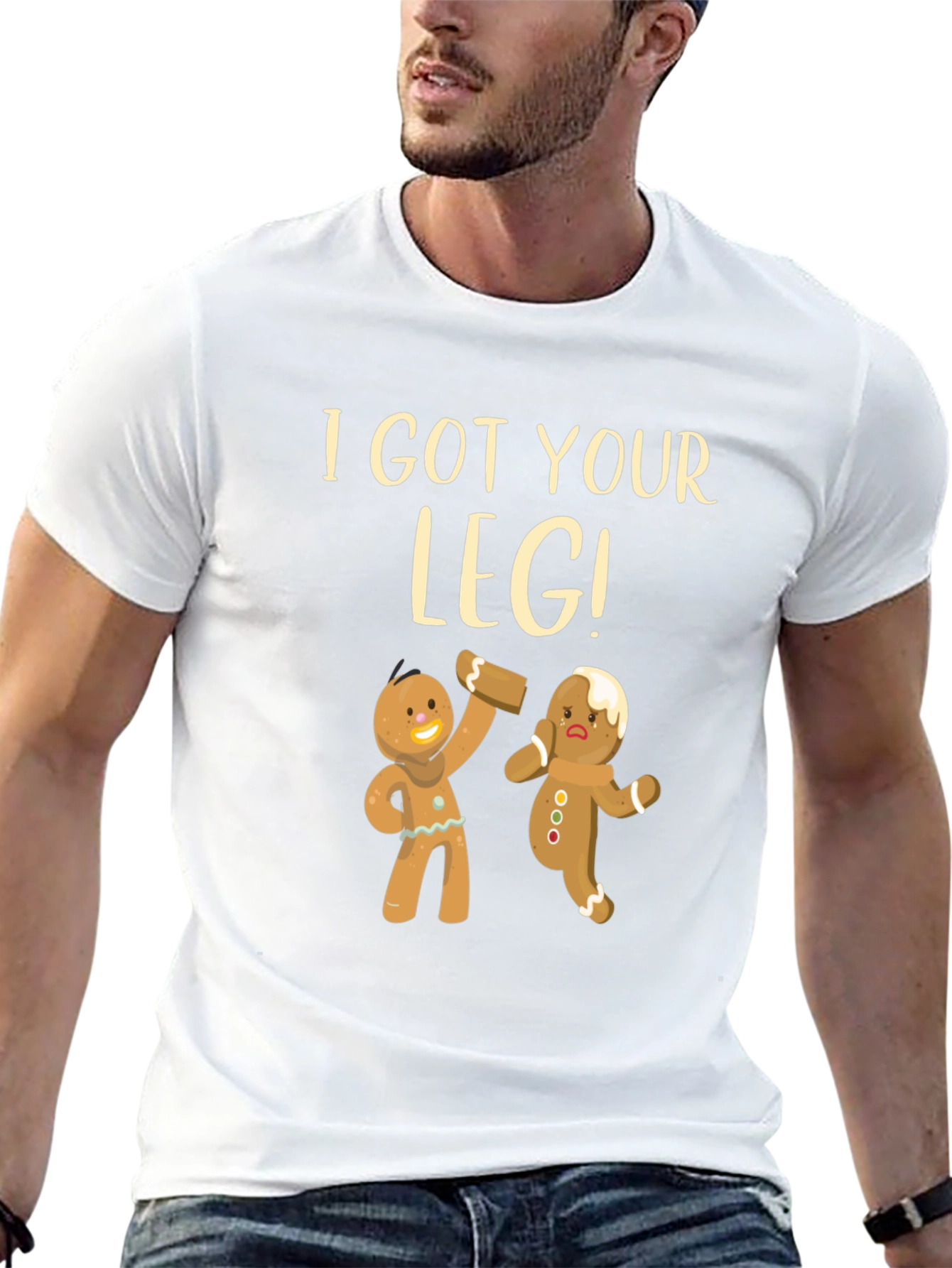 I Got Your Leg! Funny Gingerbread T-Shirt