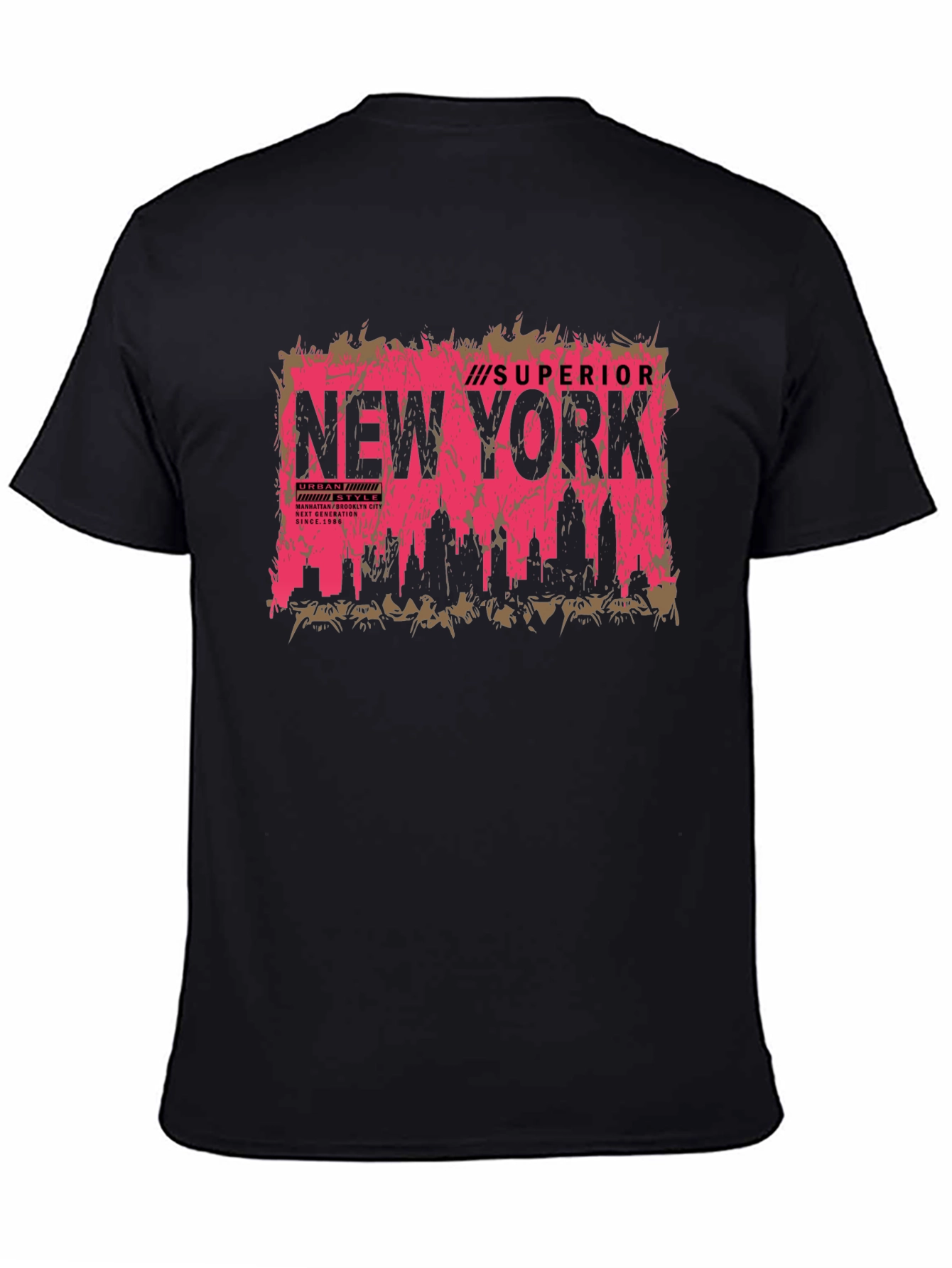 New York City Skyline T-Shirt - Urban Style