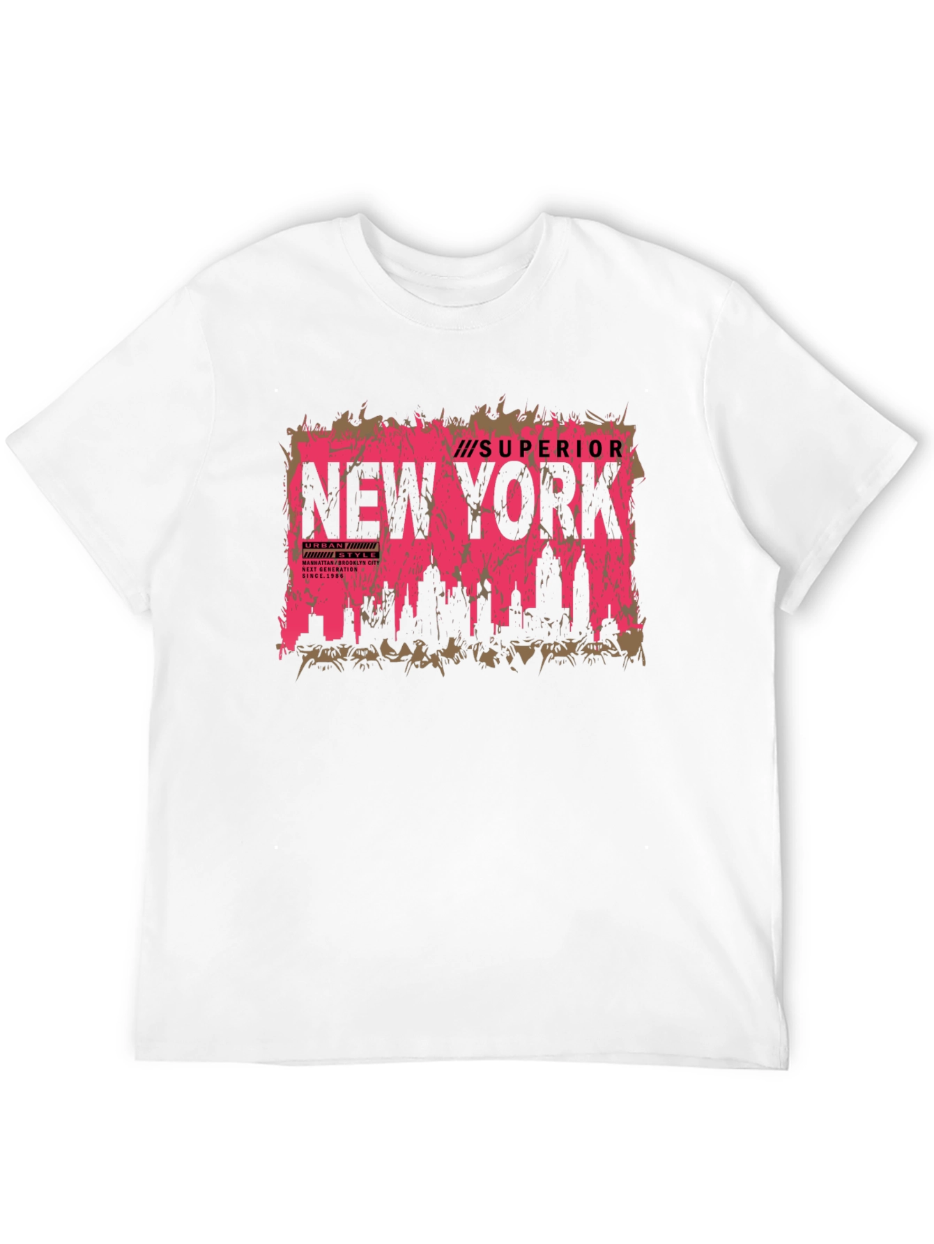 New York City Skyline T-Shirt - Urban Style
