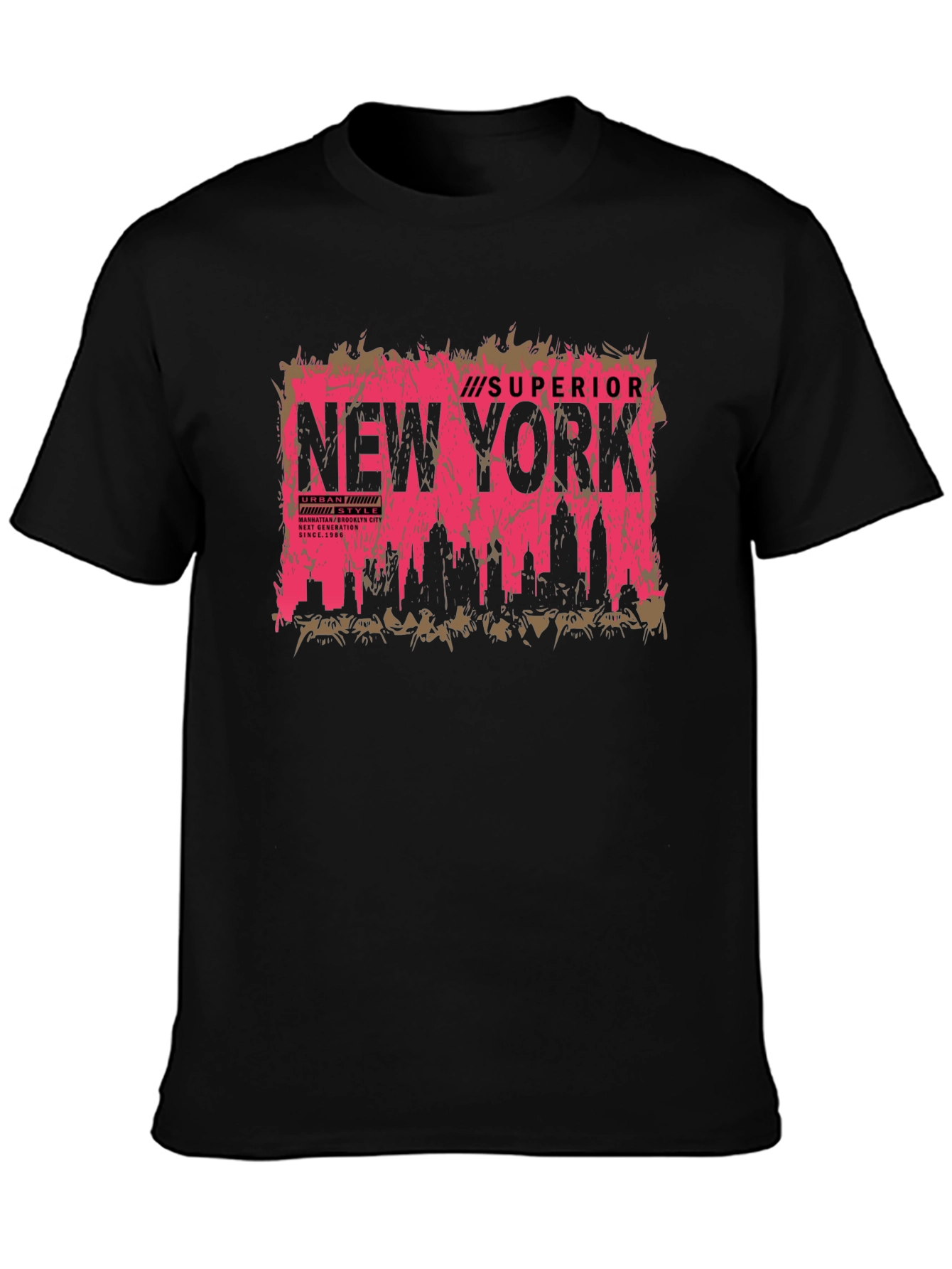 New York City Skyline T-Shirt - Urban Style