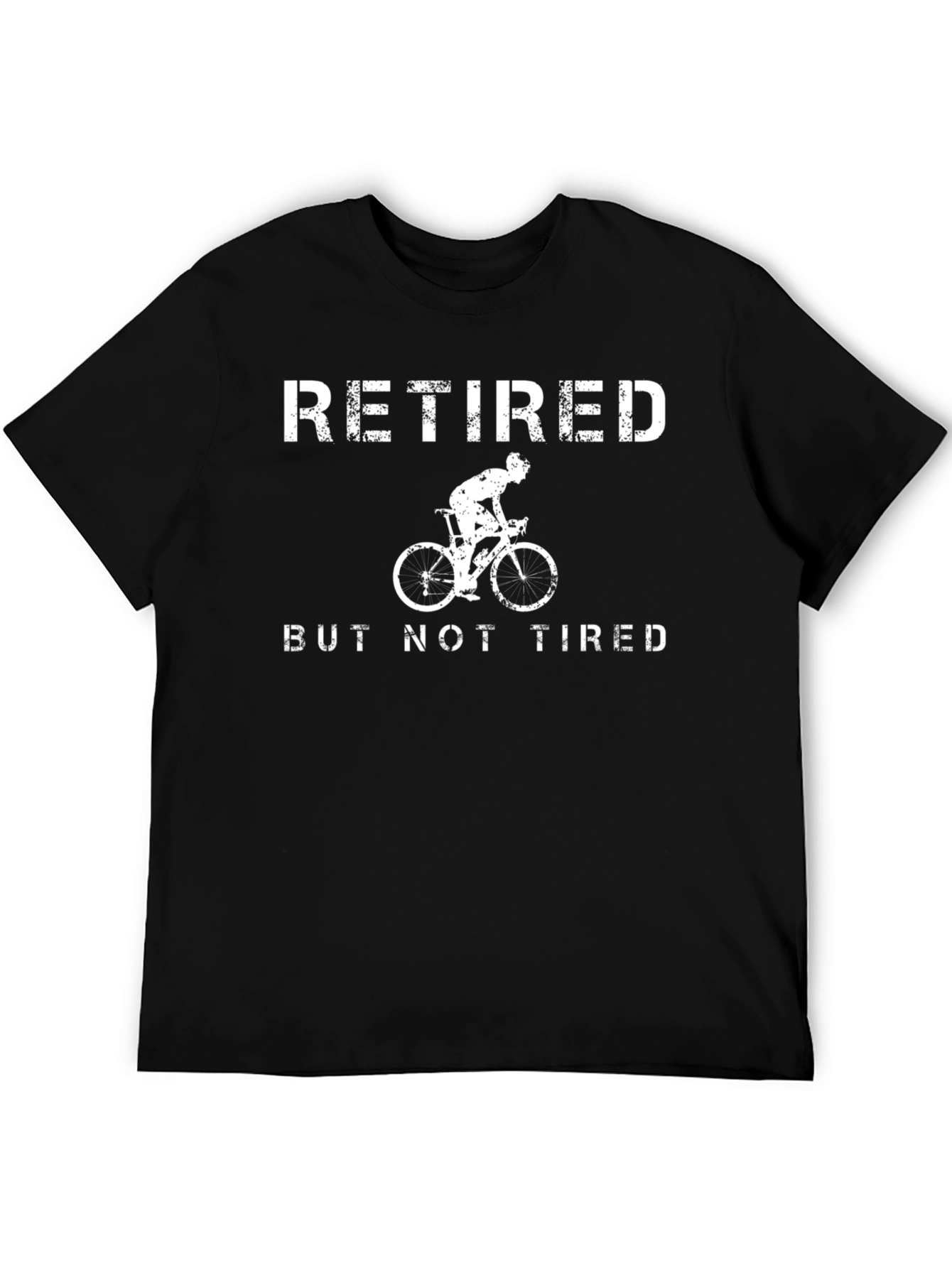Retired But Not Tired Cycling T-Shirt