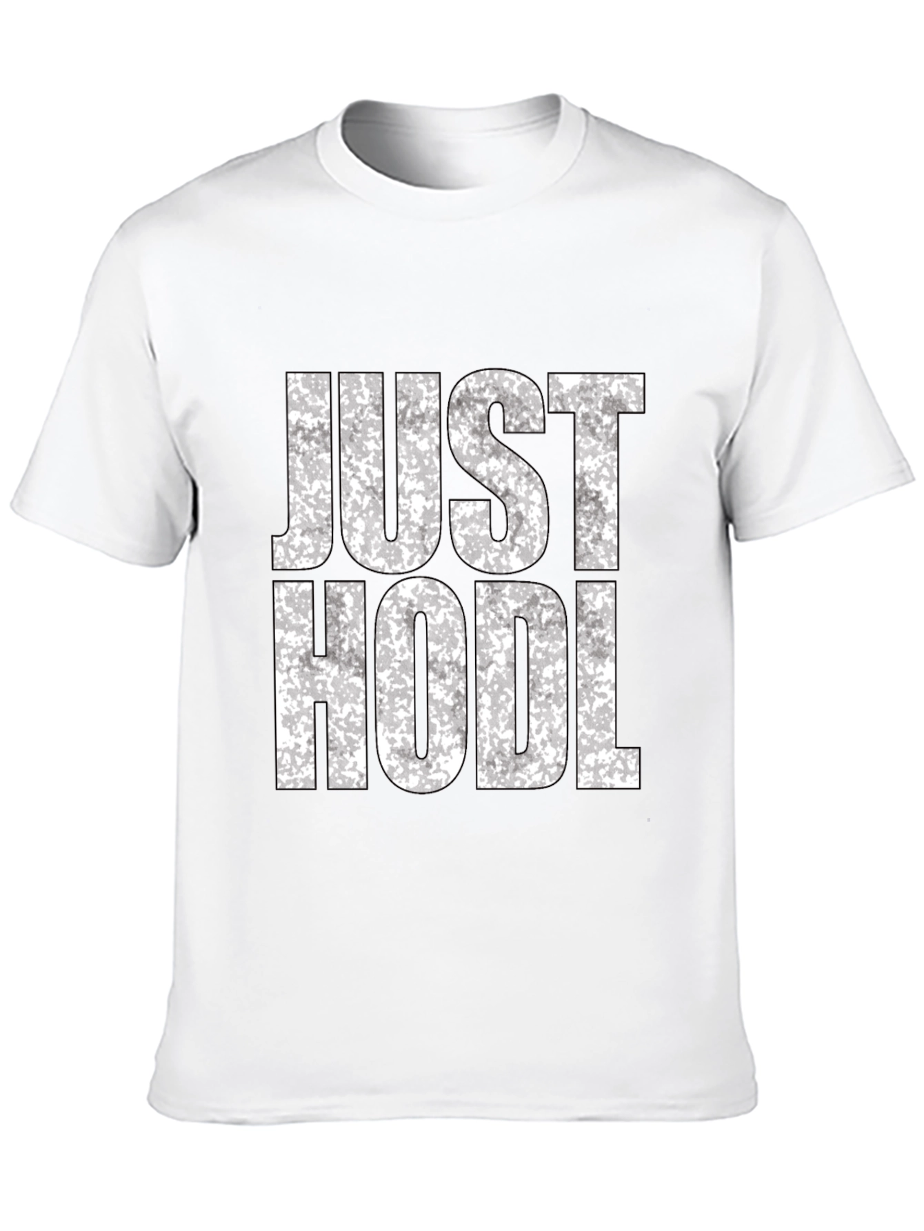 Just Hodl Black Graphic Tee