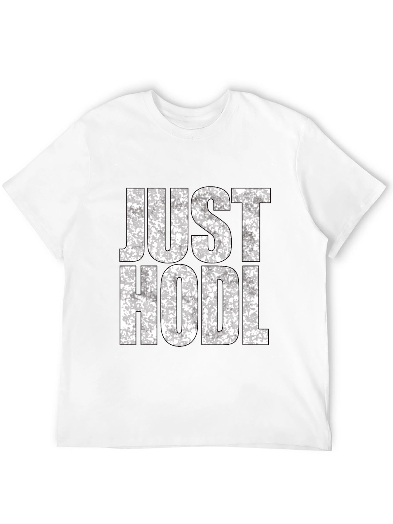 Just Hodl Black Graphic Tee