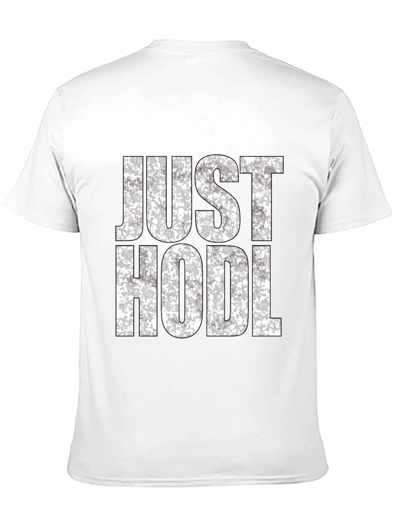 Just Hodl Black Graphic Tee