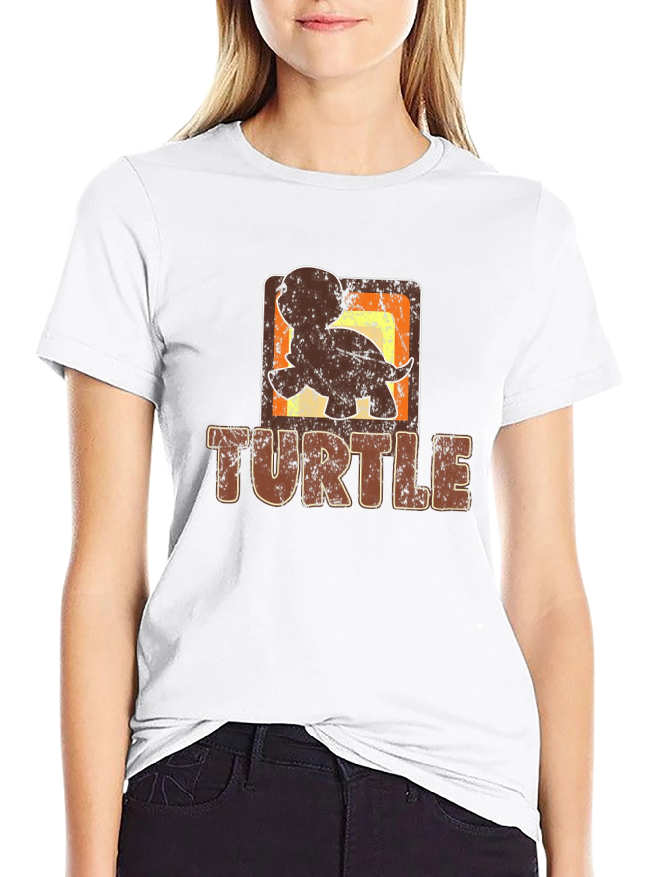 Retro Turtle Graphic Tee - Unique Design