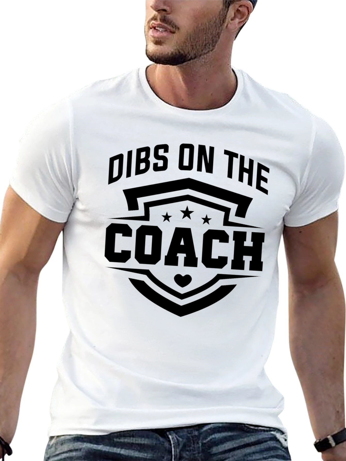Dibs on the Coach Graphic Tee