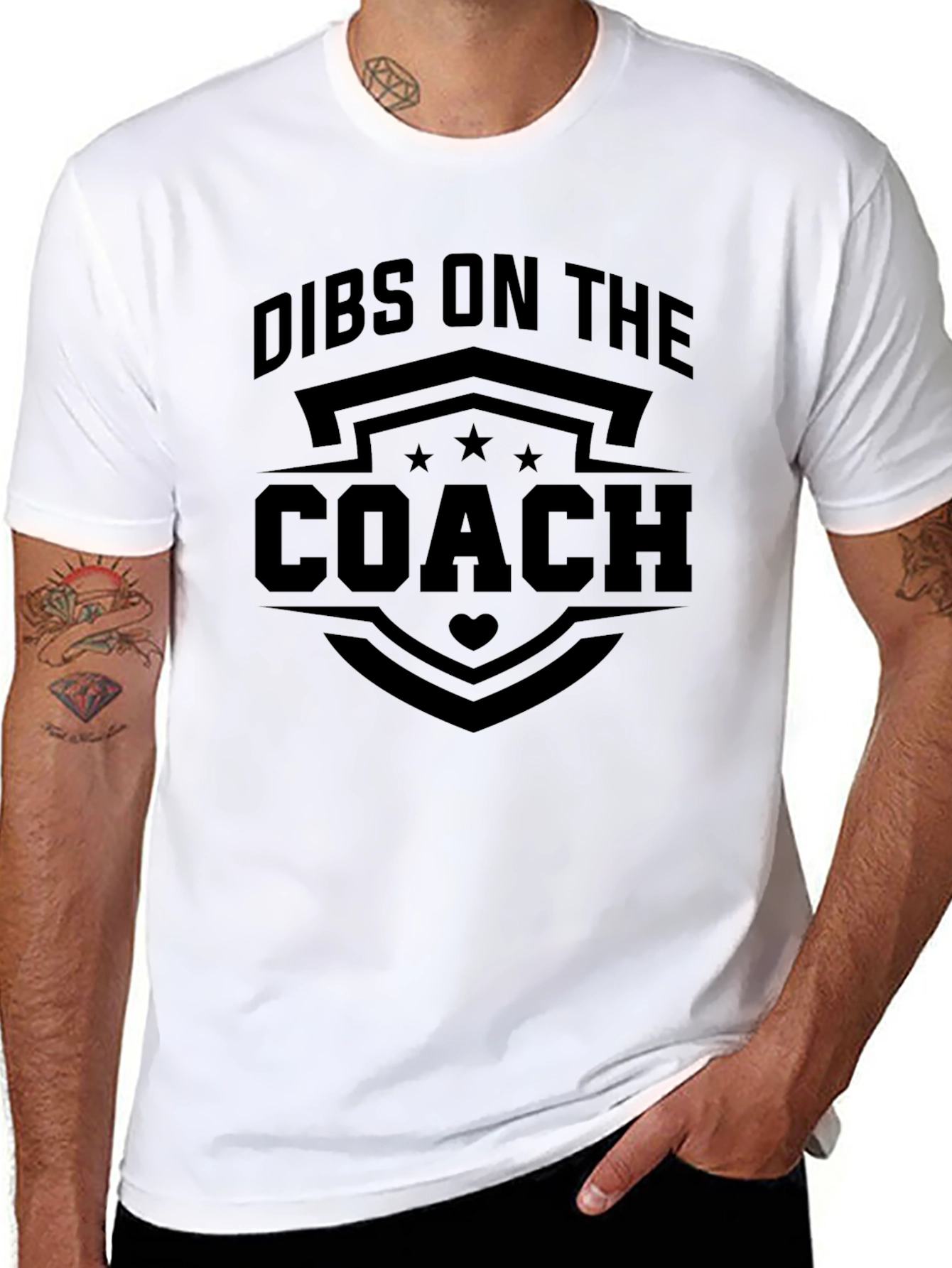 Dibs on the Coach Graphic Tee