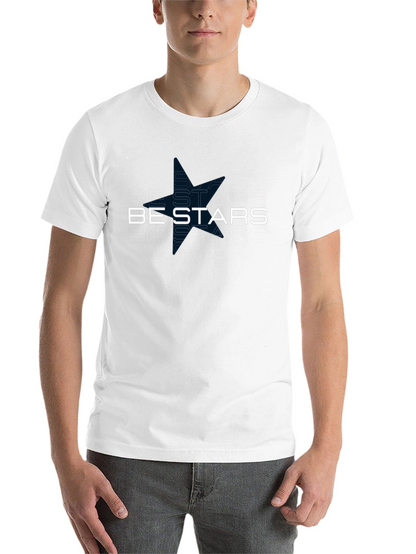 Be Stars Graphic Black T-Shirt