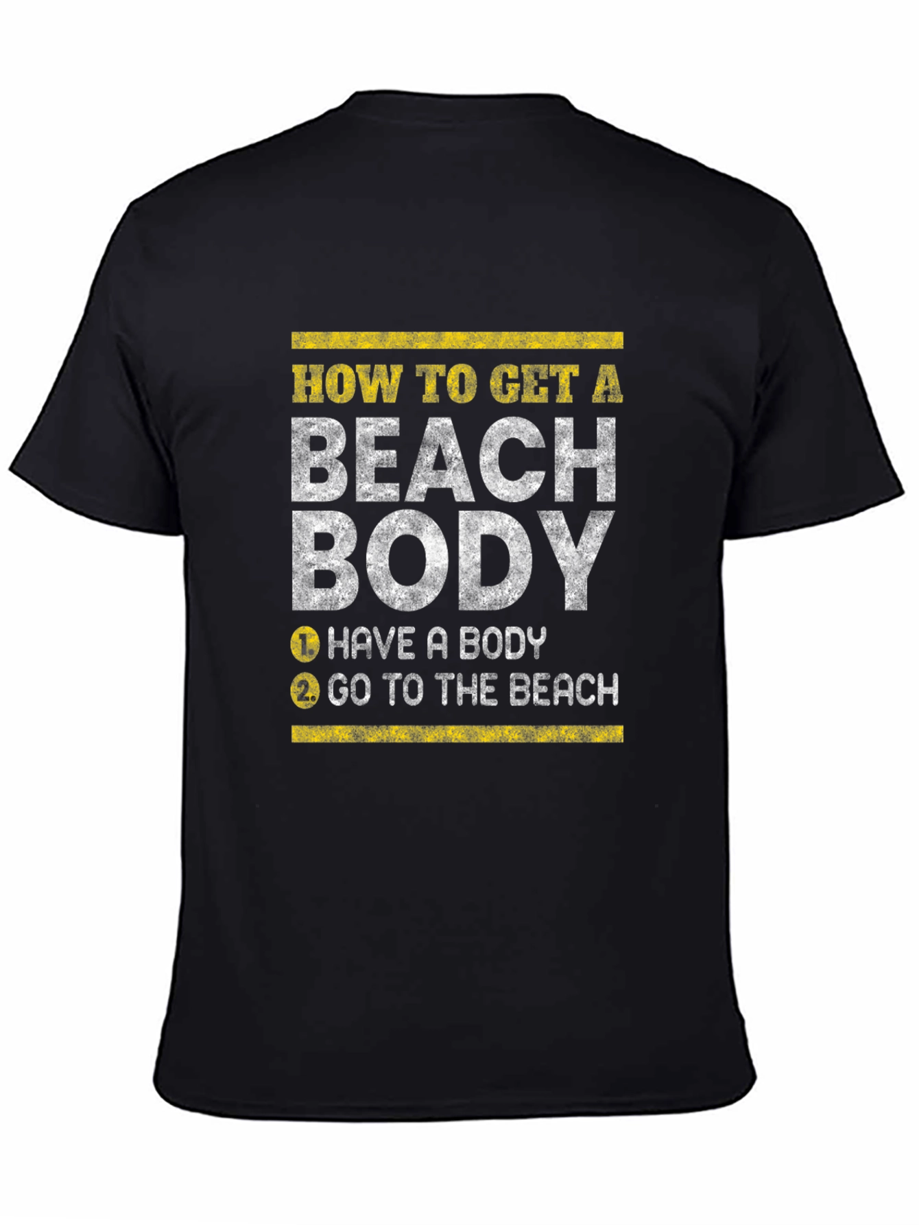 Beach Body T-Shirt - Funny Slogan Tee