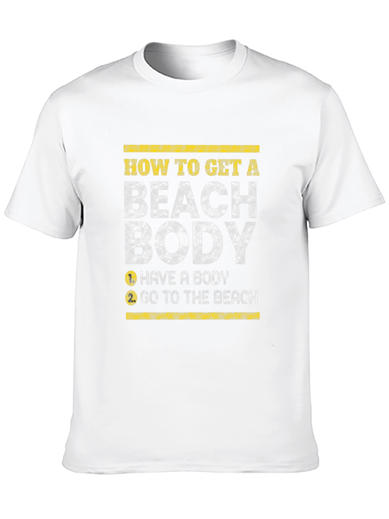 Beach Body T-Shirt - Funny Slogan Tee