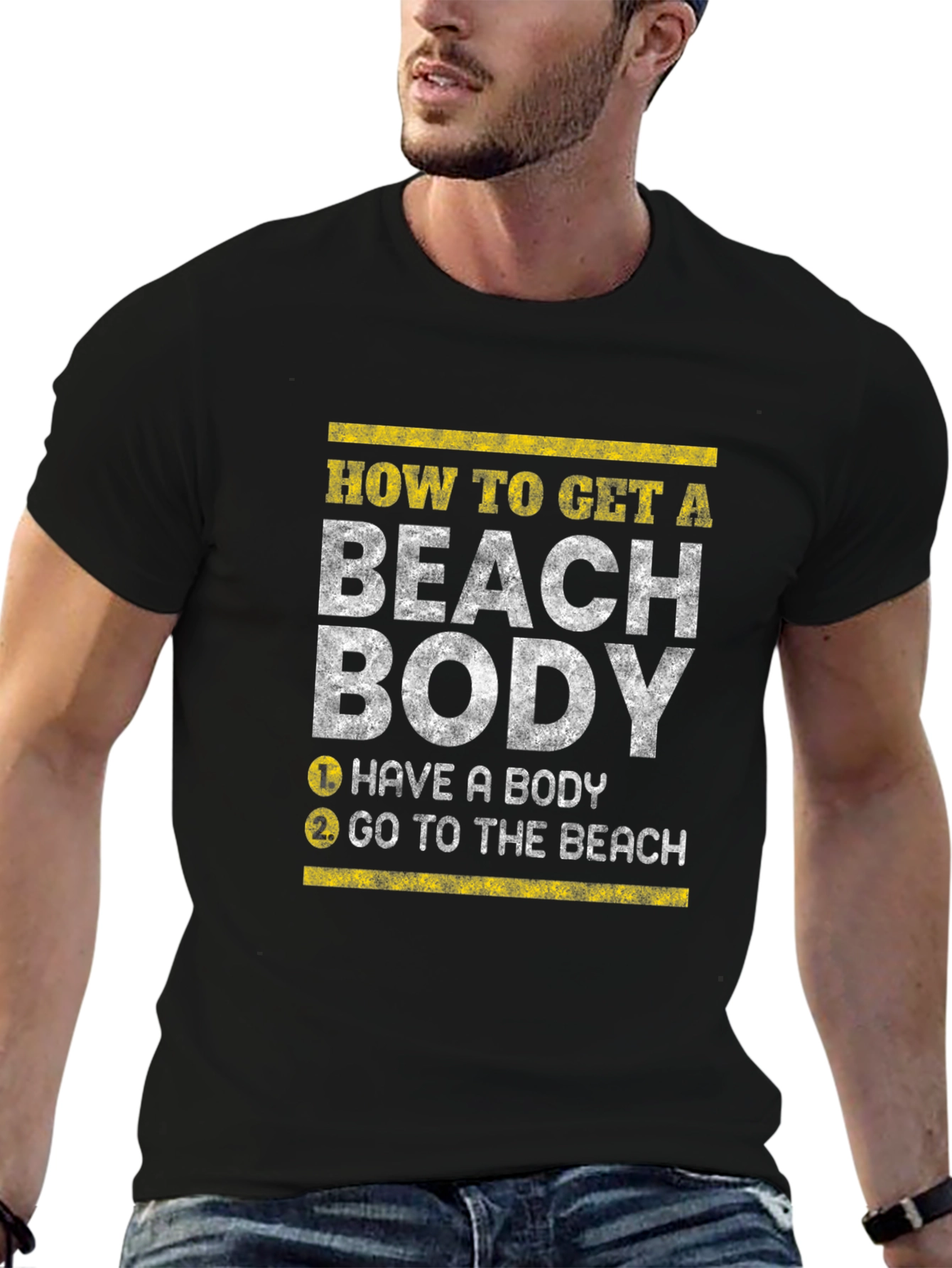 Beach Body T-Shirt - Funny Slogan Tee