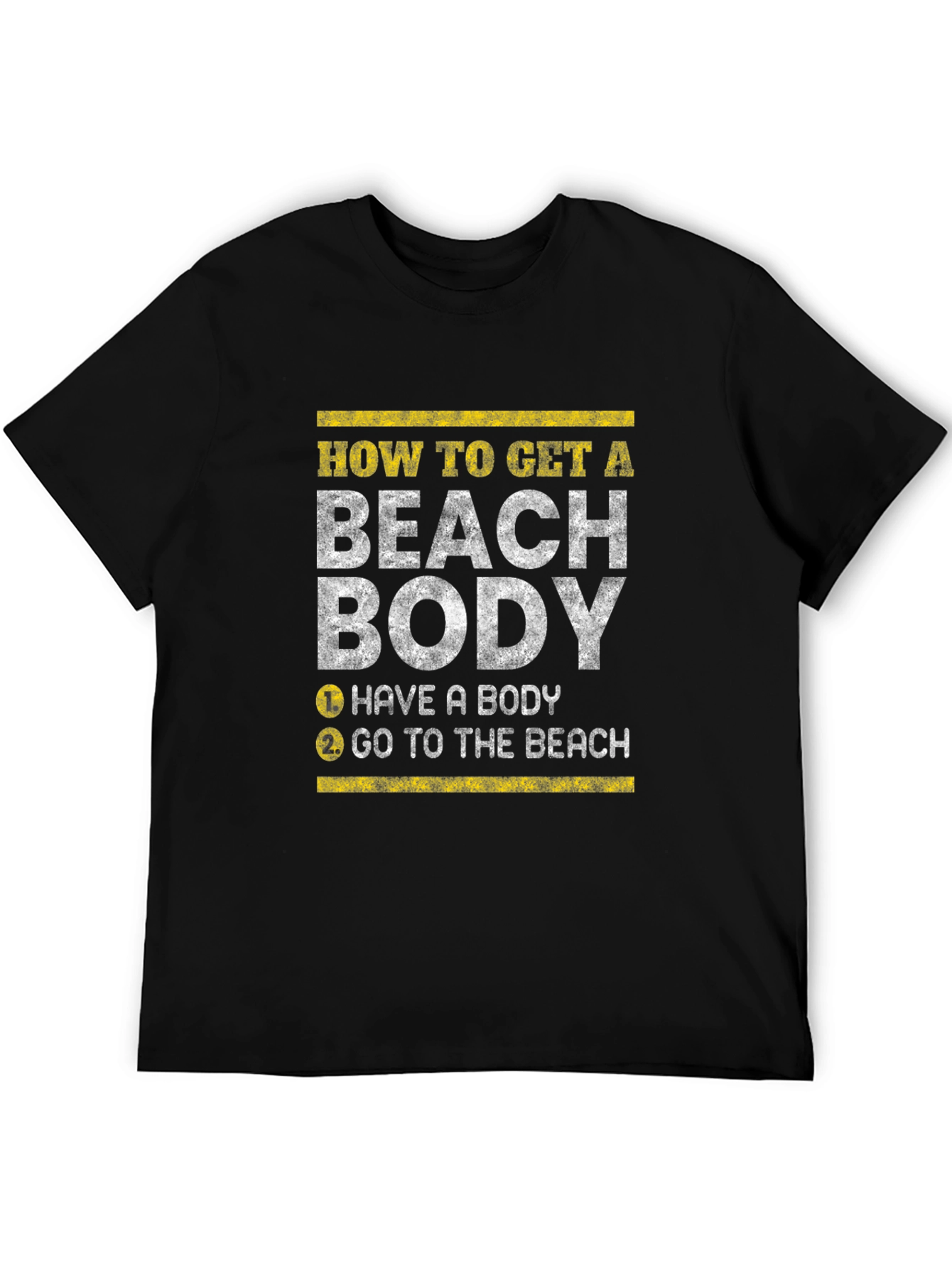 Beach Body T-Shirt - Funny Slogan Tee