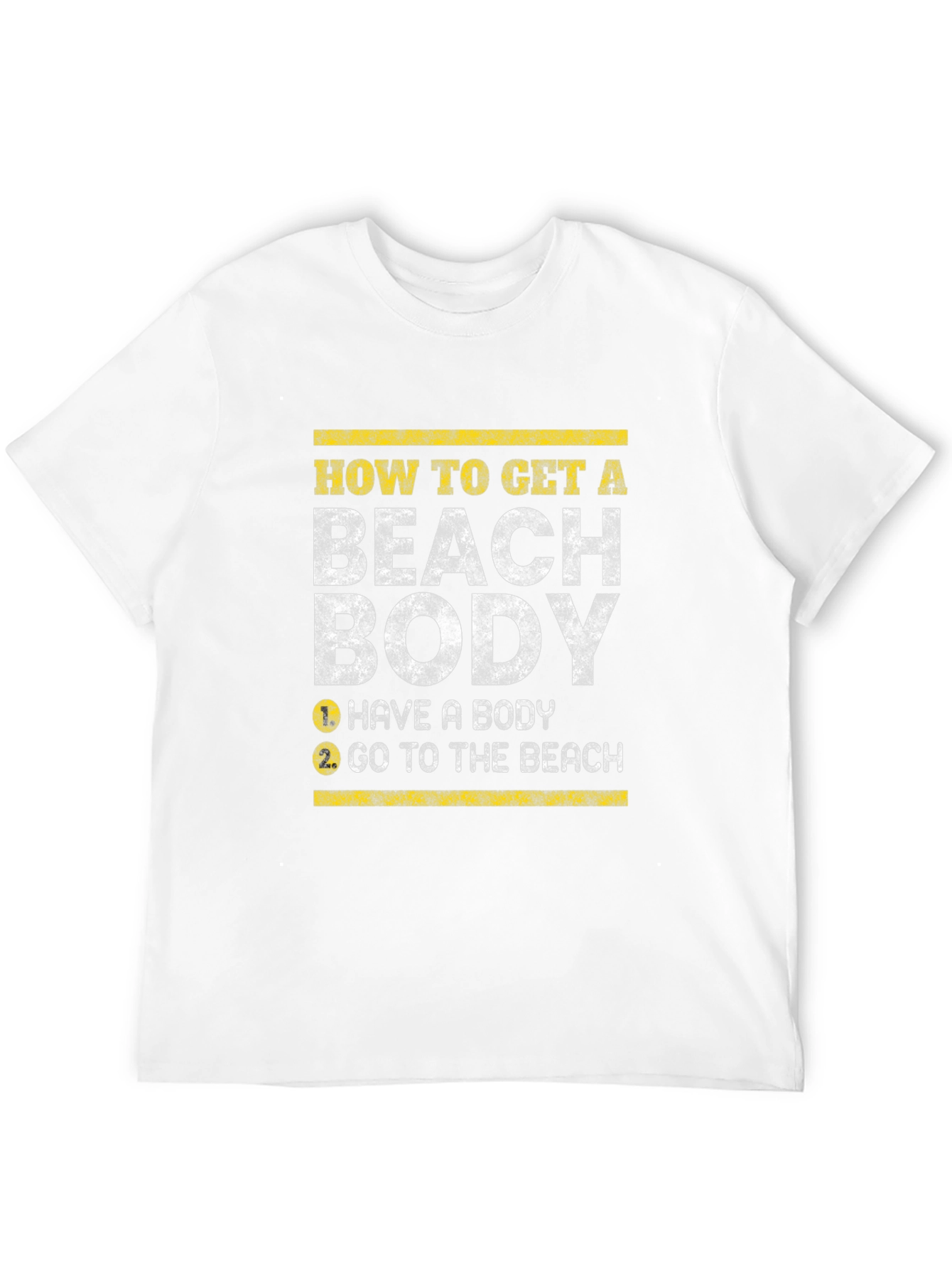 Beach Body T-Shirt - Funny Slogan Tee