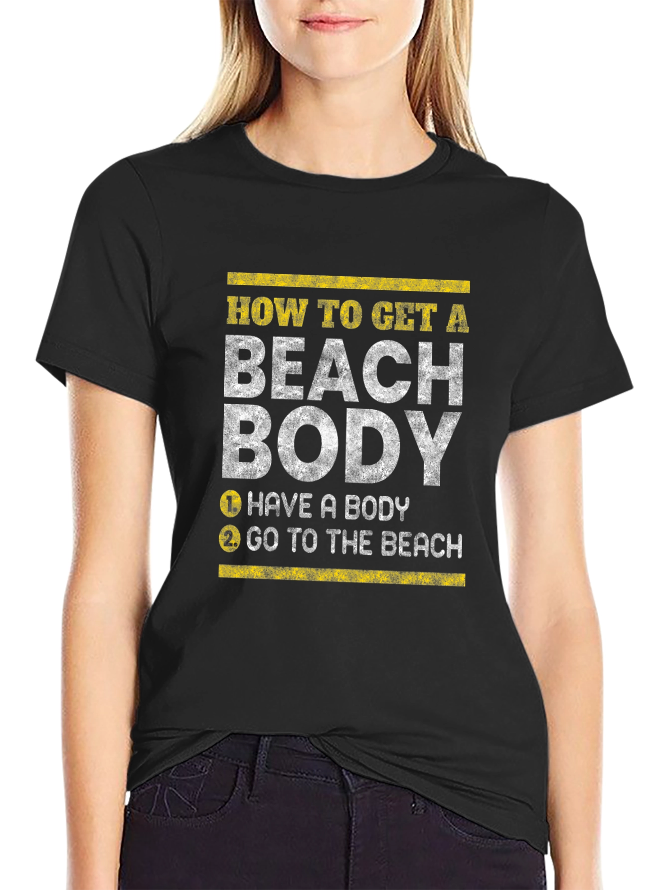 Beach Body T-Shirt - Funny Slogan Tee