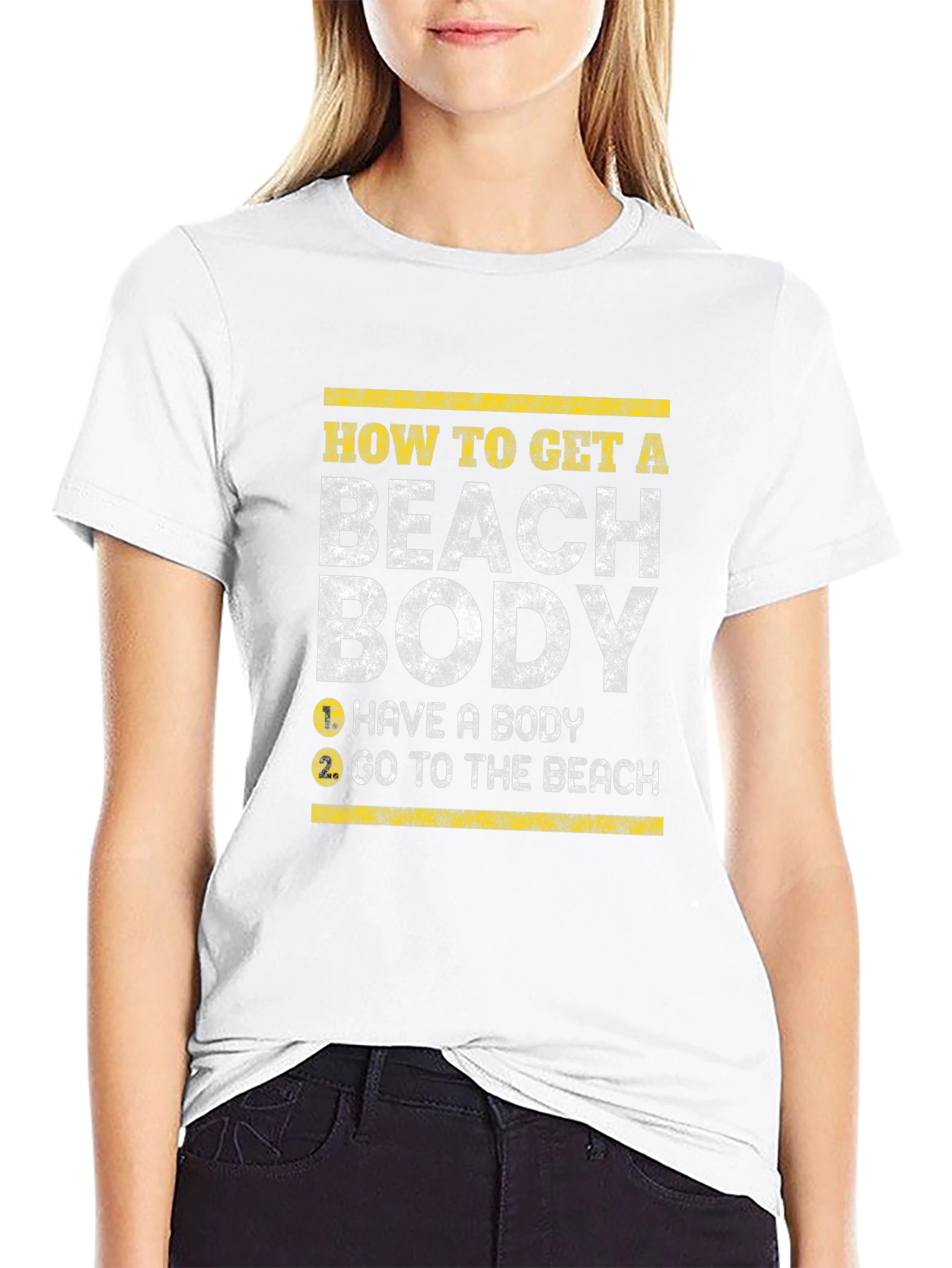 Beach Body T-Shirt - Funny Slogan Tee