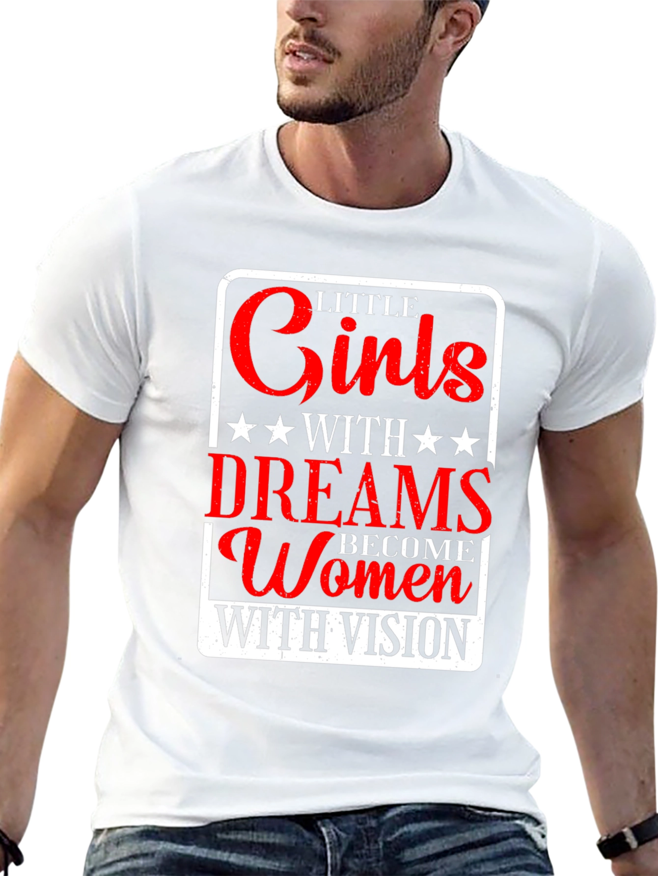 Little Girls with Dreams T-Shirt - Empowering Women Visionaries
