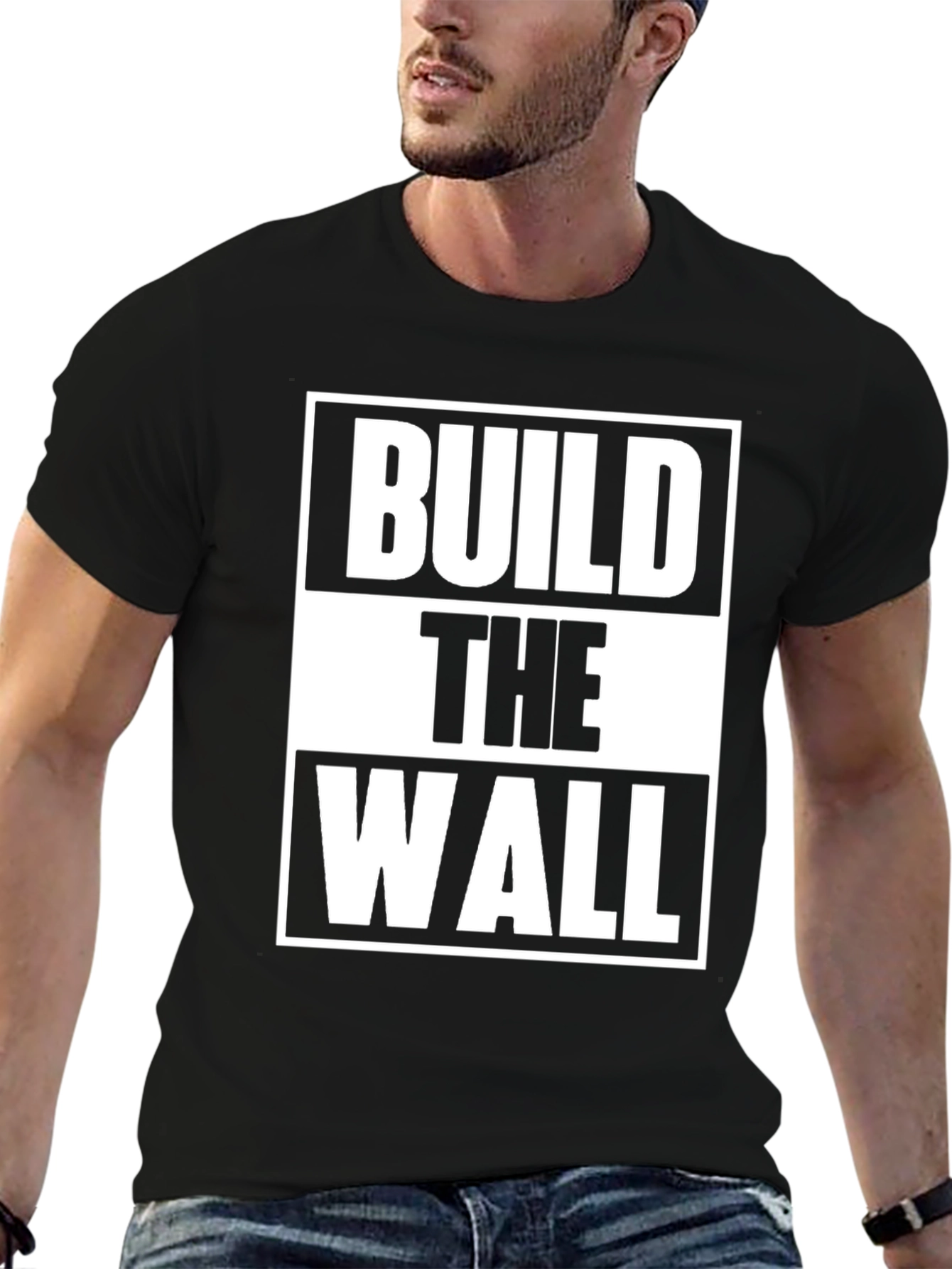 Build The Wall Graphic Tee