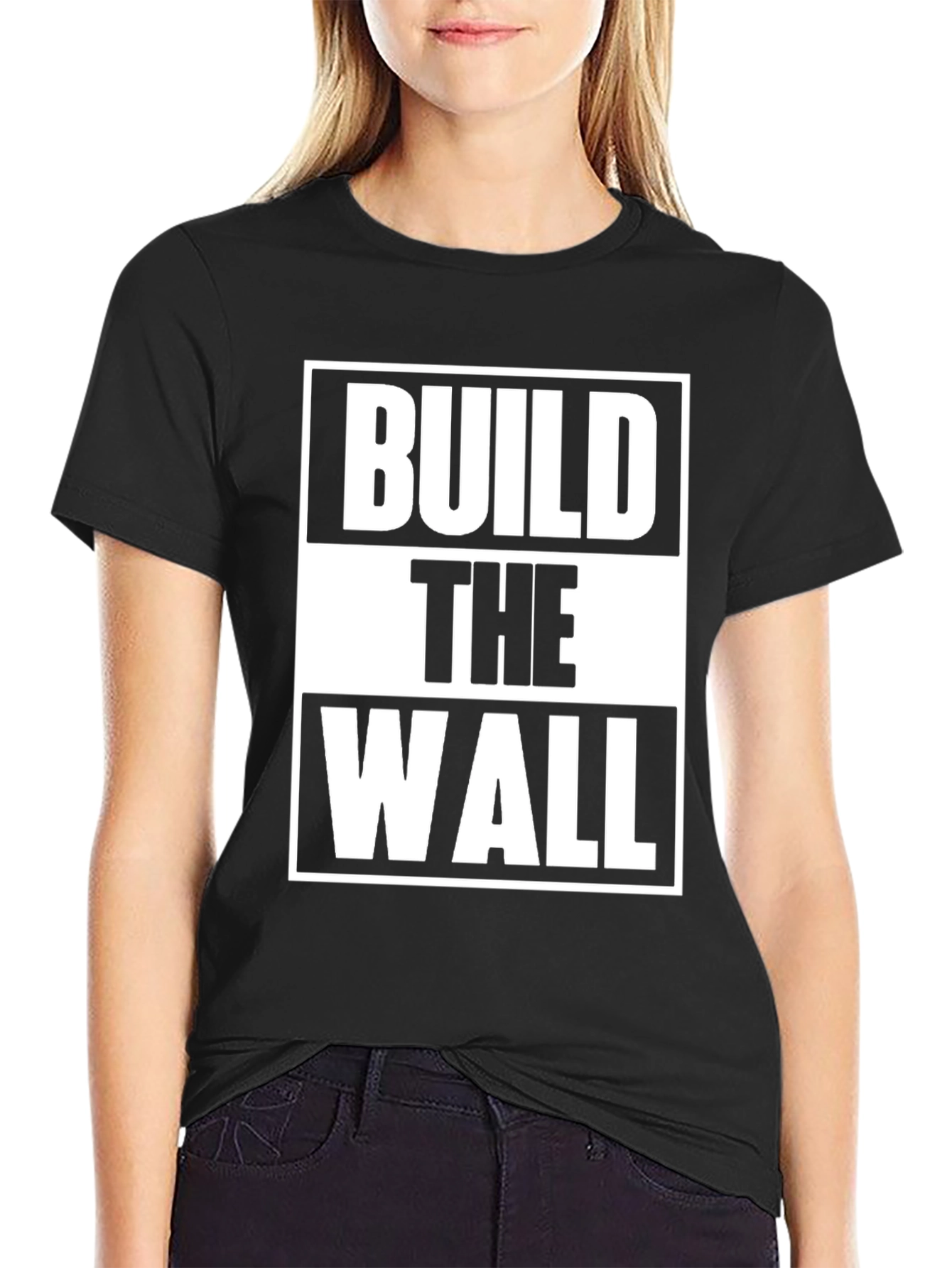 Build The Wall Graphic Tee