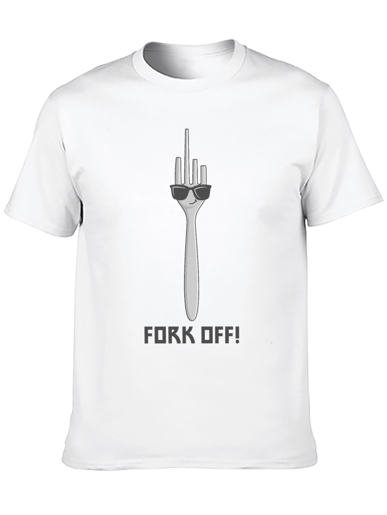 Fork Off T-Shirt - Funny Graphic Tee