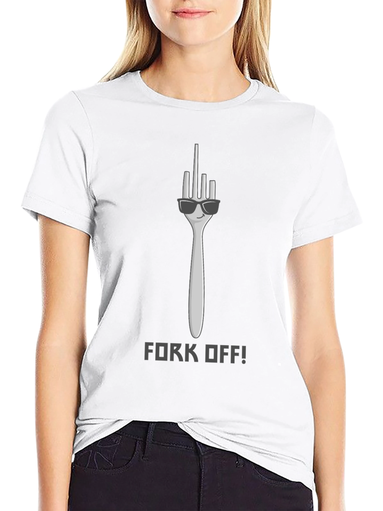 Fork Off T-Shirt - Funny Graphic Tee