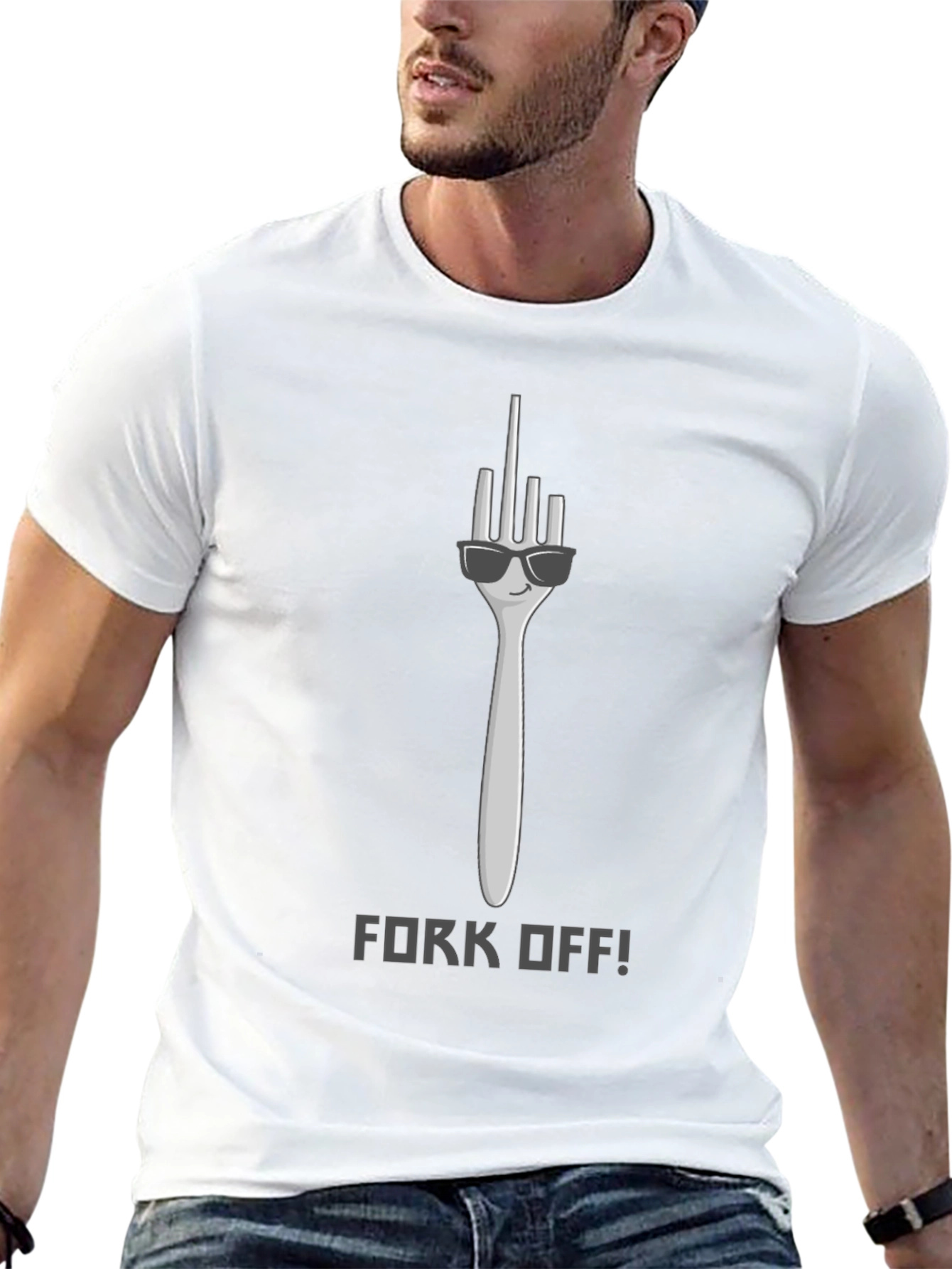 Fork Off T-Shirt - Funny Graphic Tee