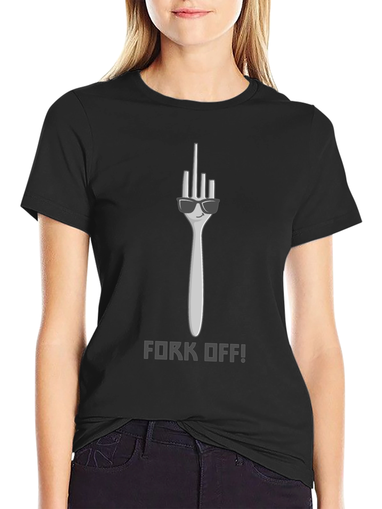 Fork Off T-Shirt - Funny Graphic Tee