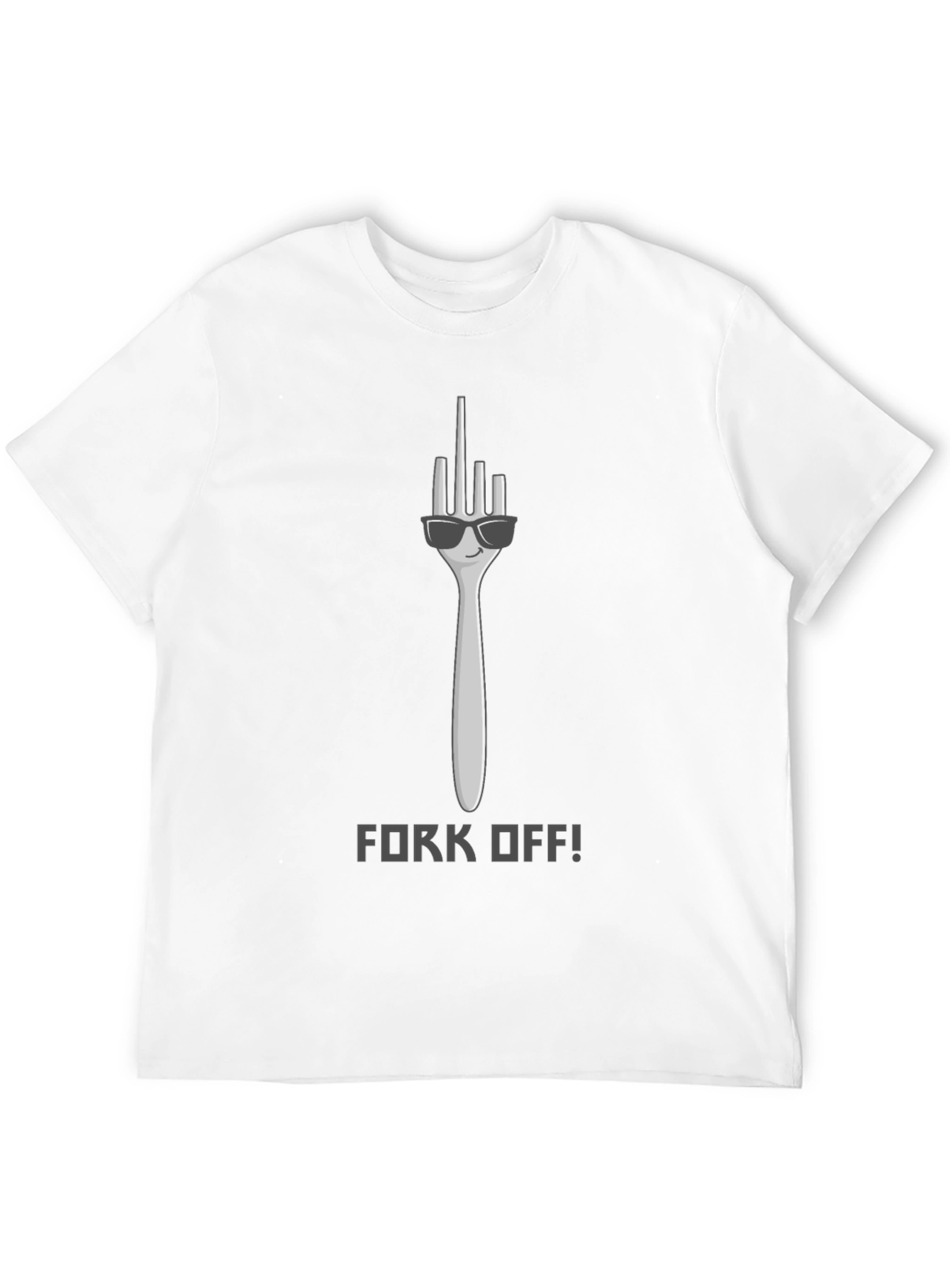 Fork Off T-Shirt - Funny Graphic Tee