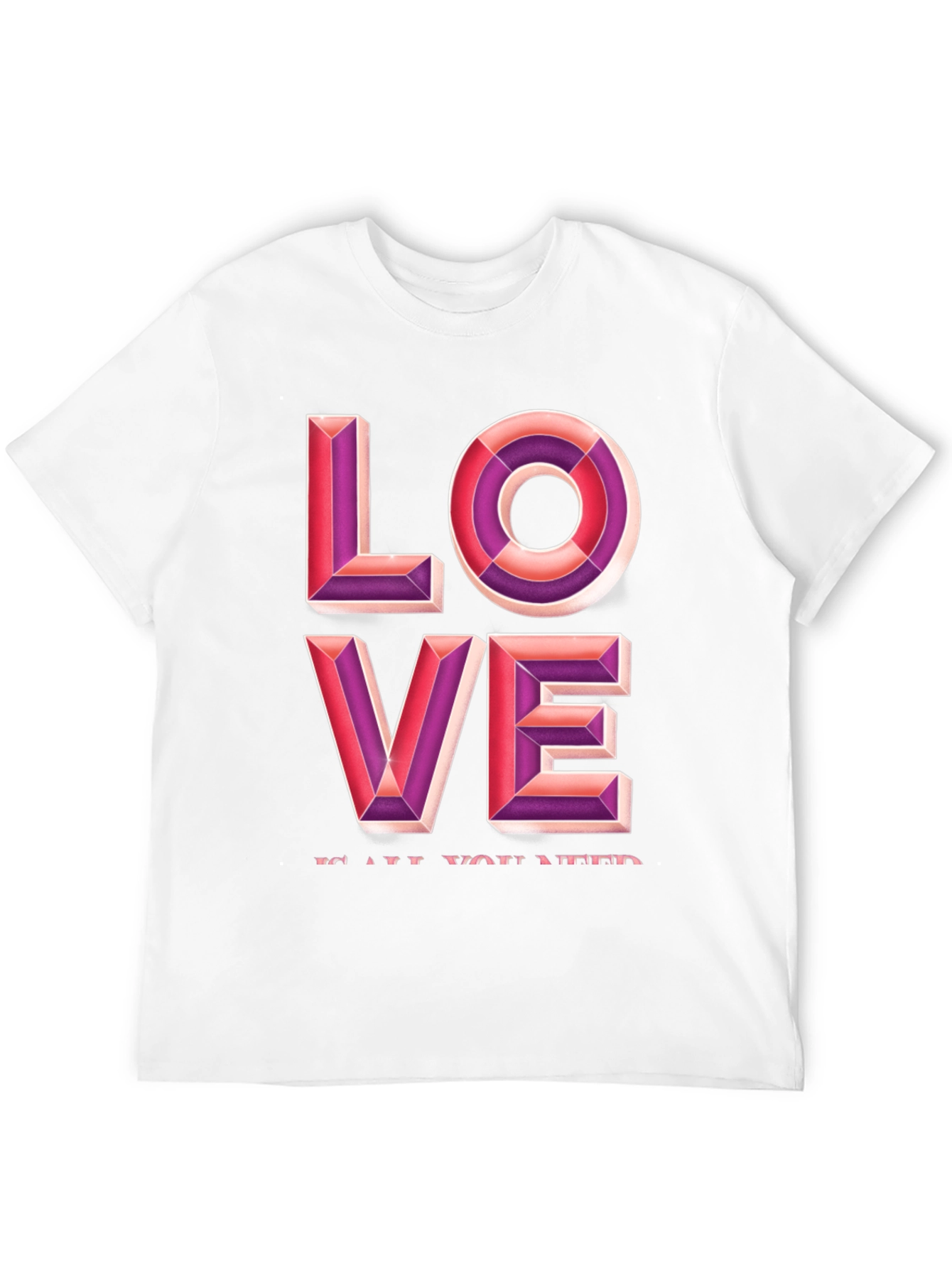Love Graphic Tee - Black Casual T-Shirt