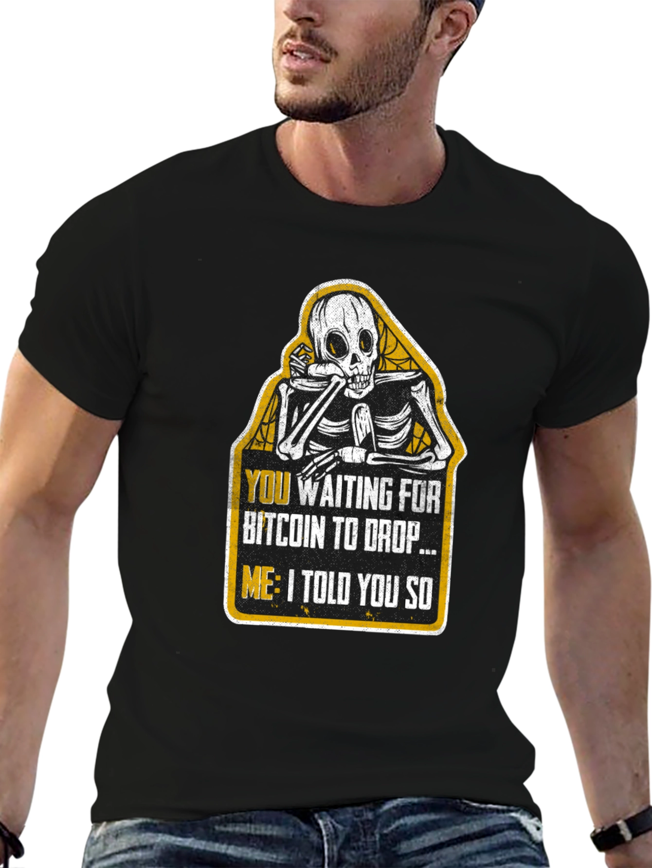 Bitcoin Skeptic T-Shirt - Crypto Investor Humor
