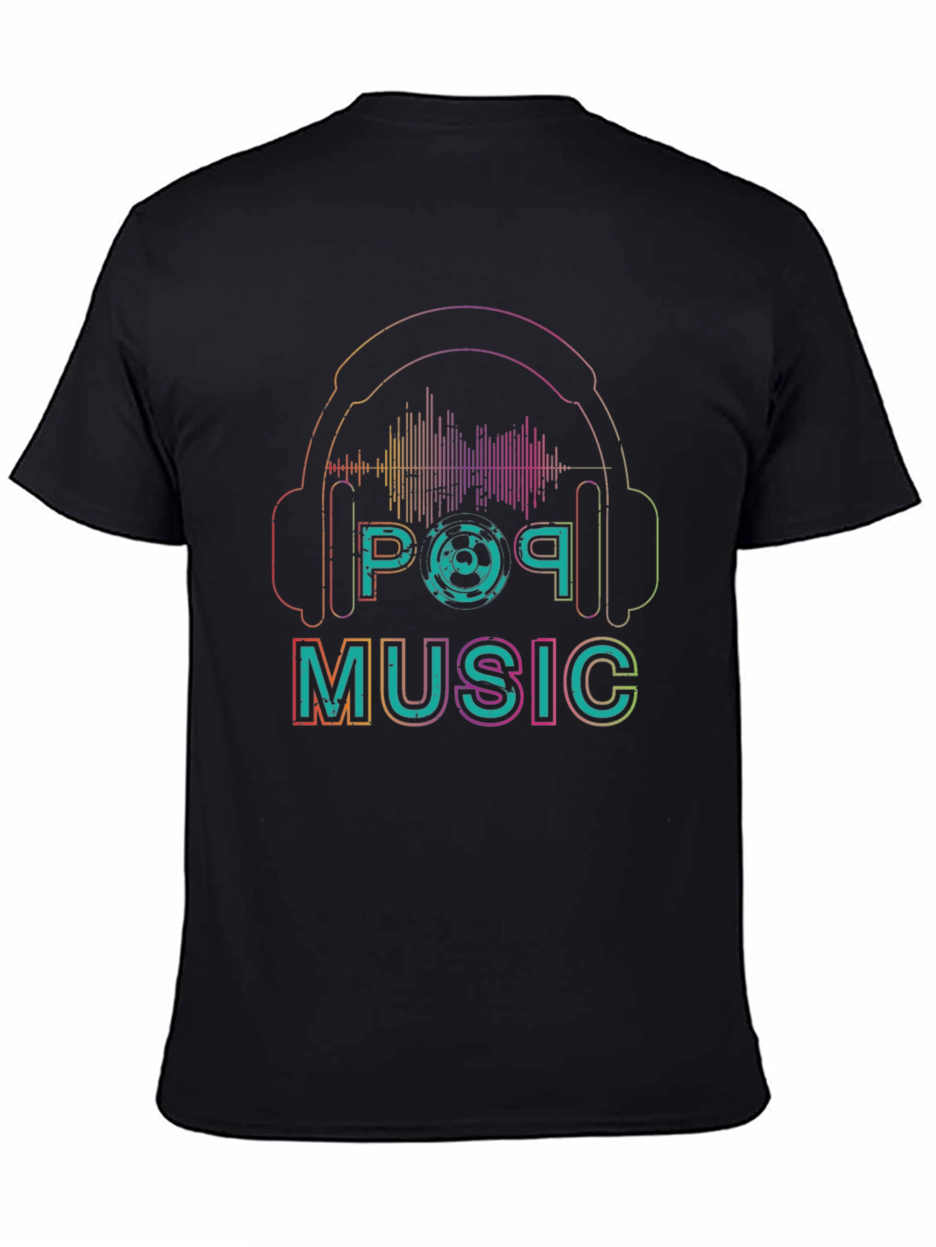 Pop Music Graphic Tee - Unique Design