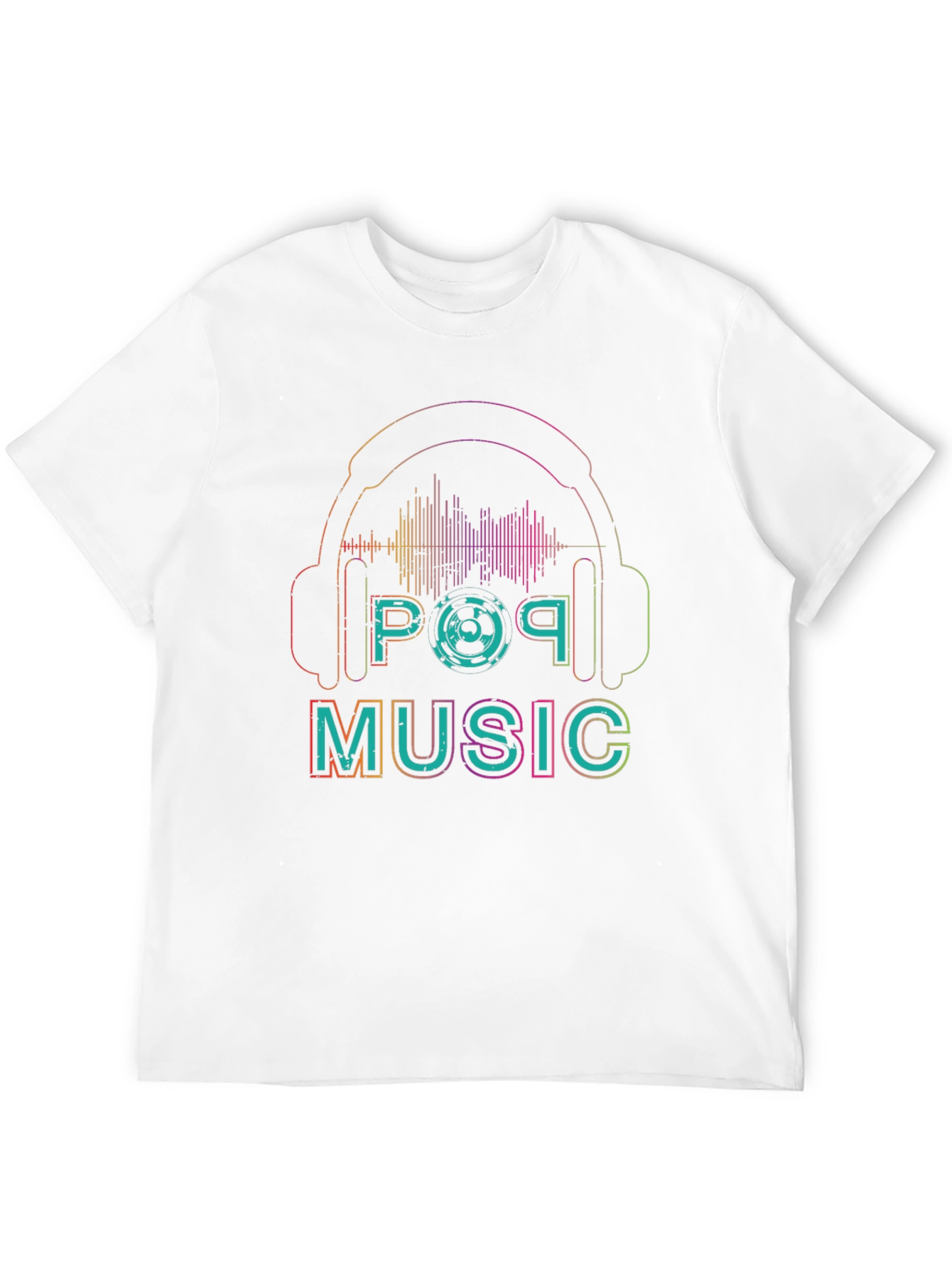 Pop Music Graphic Tee - Unique Design