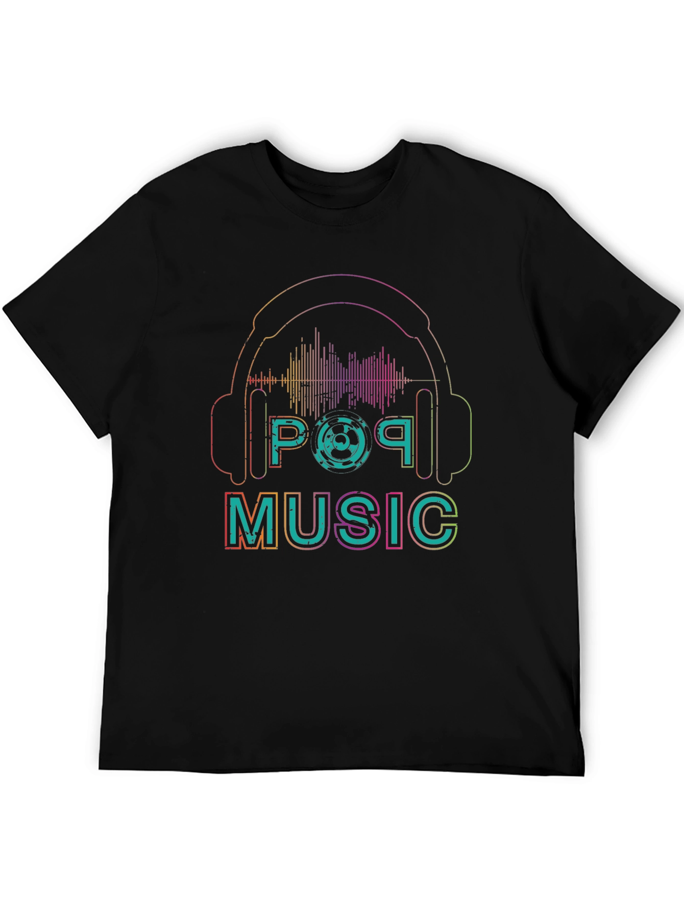 Pop Music Graphic Tee - Unique Design
