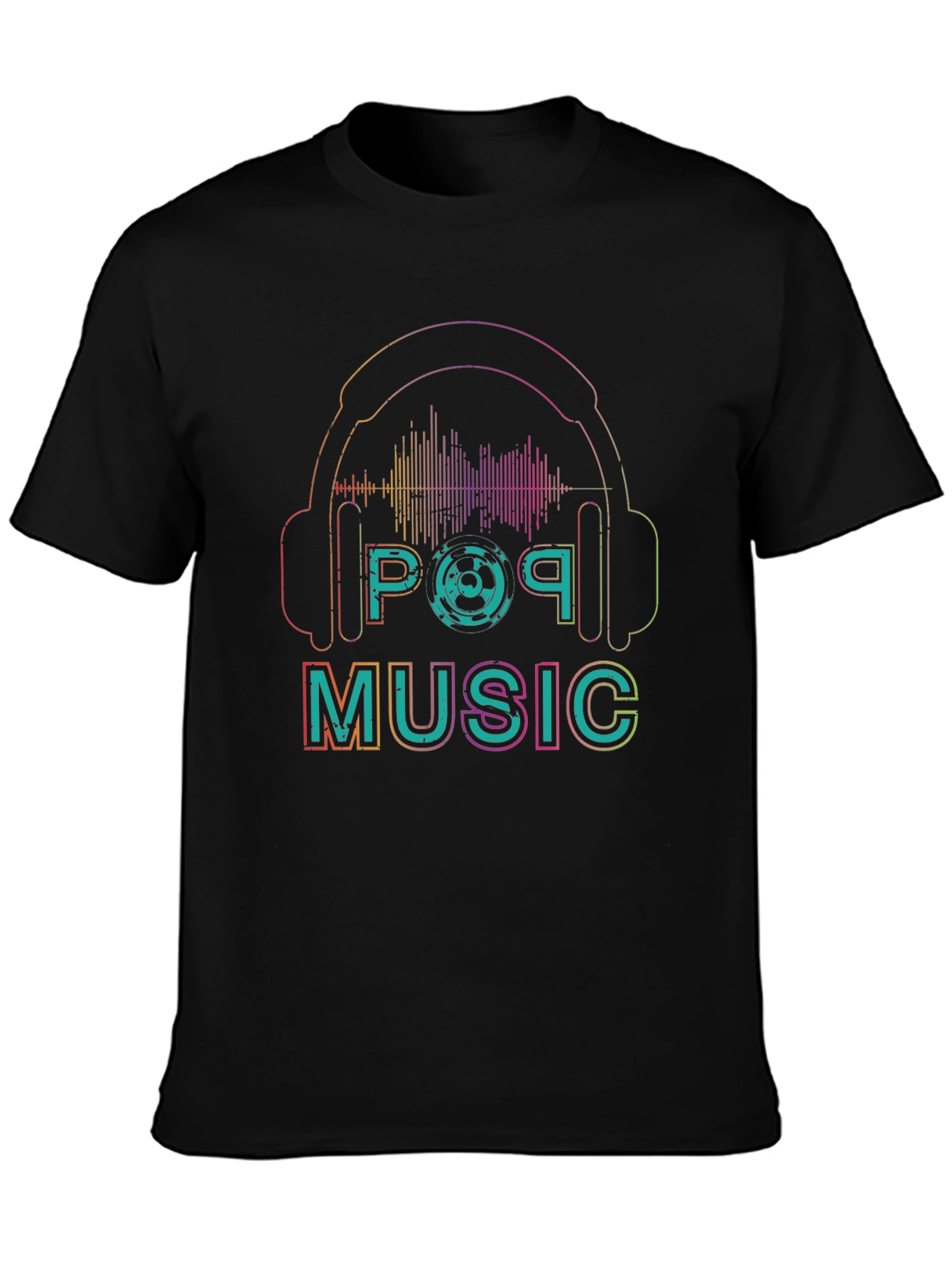 Pop Music Graphic Tee - Unique Design