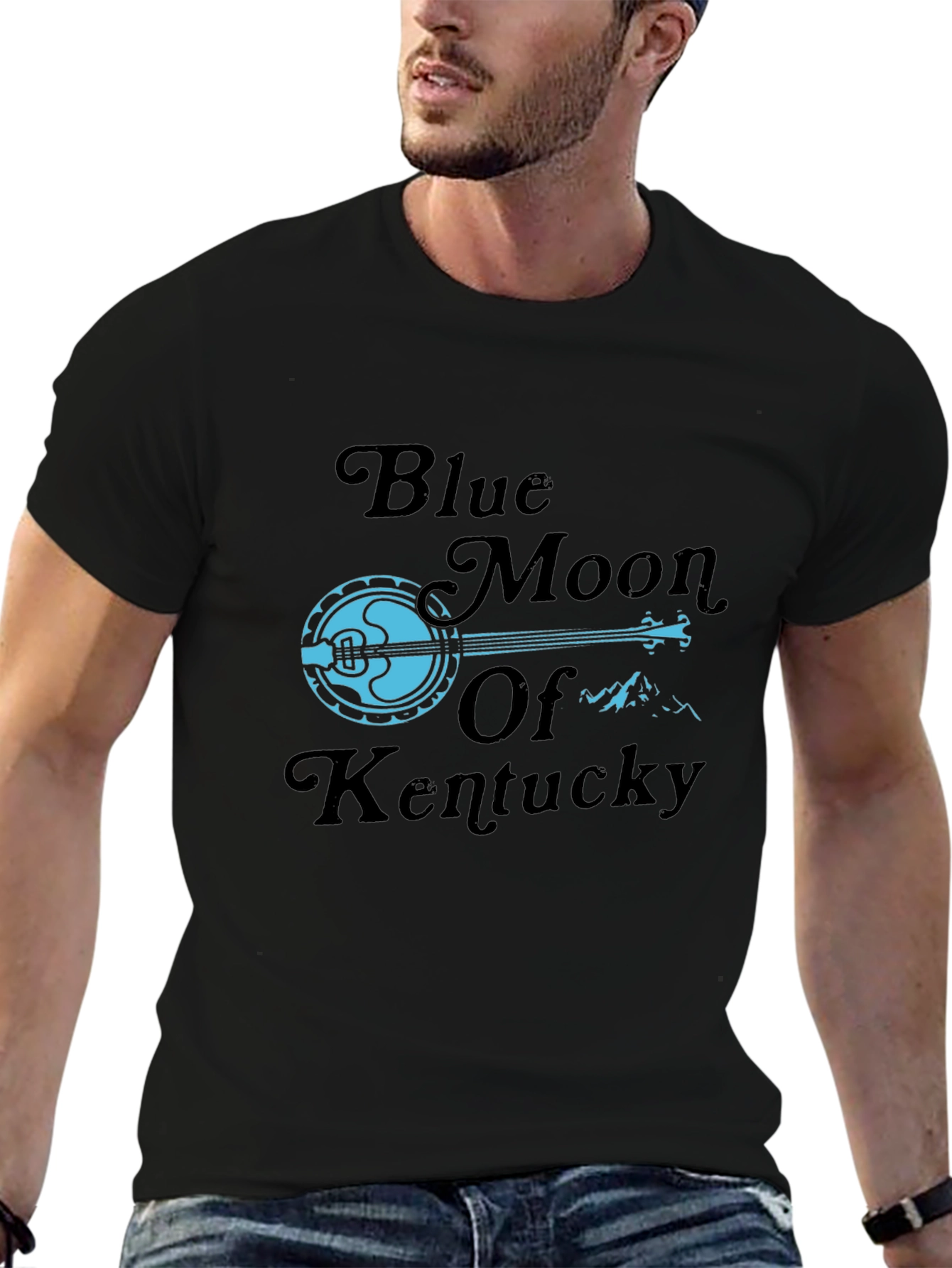 Blue Moon of Kentucky Graphic T-Shirt