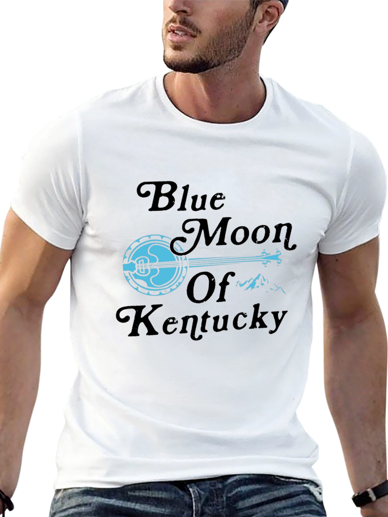 Blue Moon of Kentucky Graphic T-Shirt