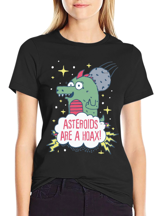 Asteroids Are a Hoax T-Shirt