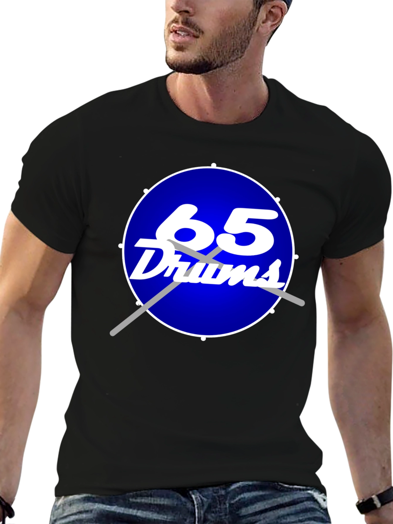 65 Drums T-Shirt - Music Lover Tee