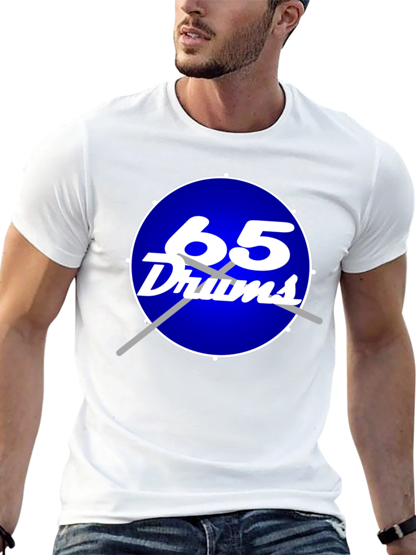 65 Drums T-Shirt - Music Lover Tee
