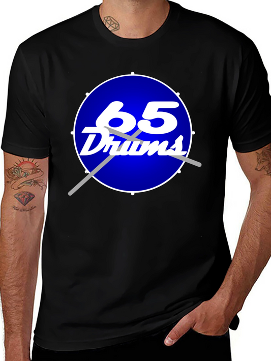 65 Drums T-Shirt - Music Lover Tee