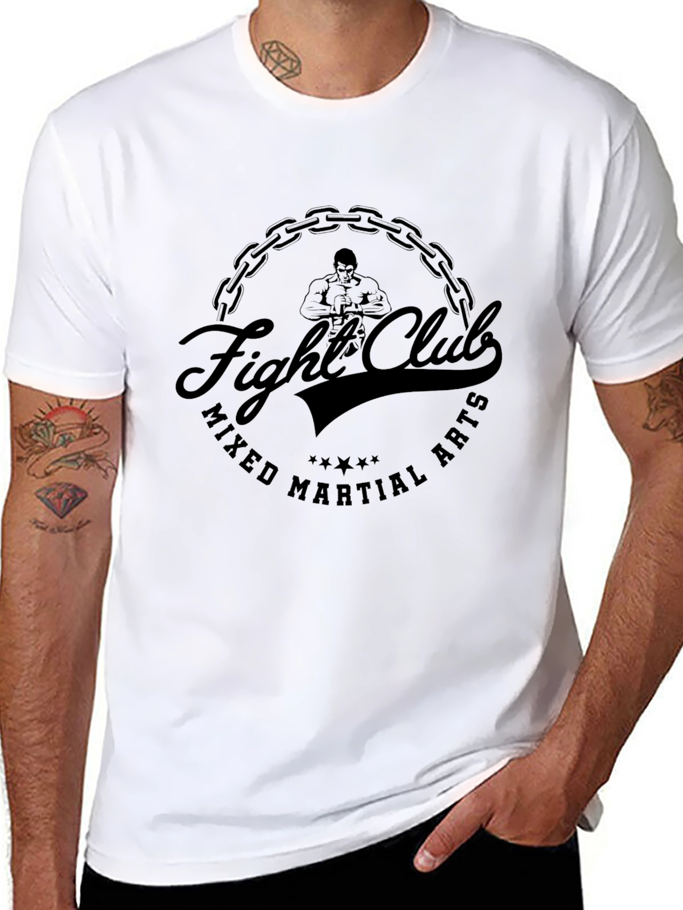 Fight Club Mixed Martial Arts Graphic T-Shirt