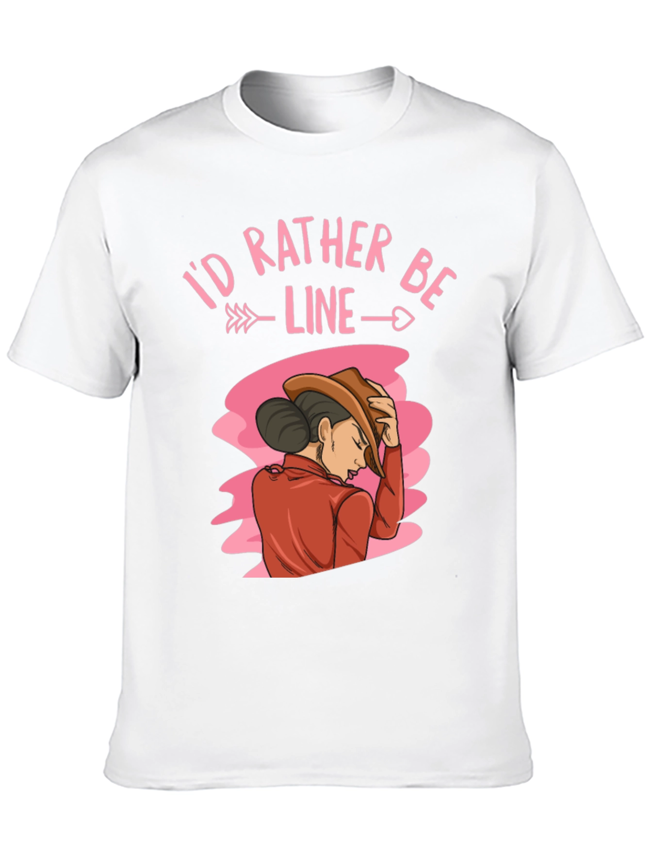 Id Rather Be Line Dancing T-Shirt