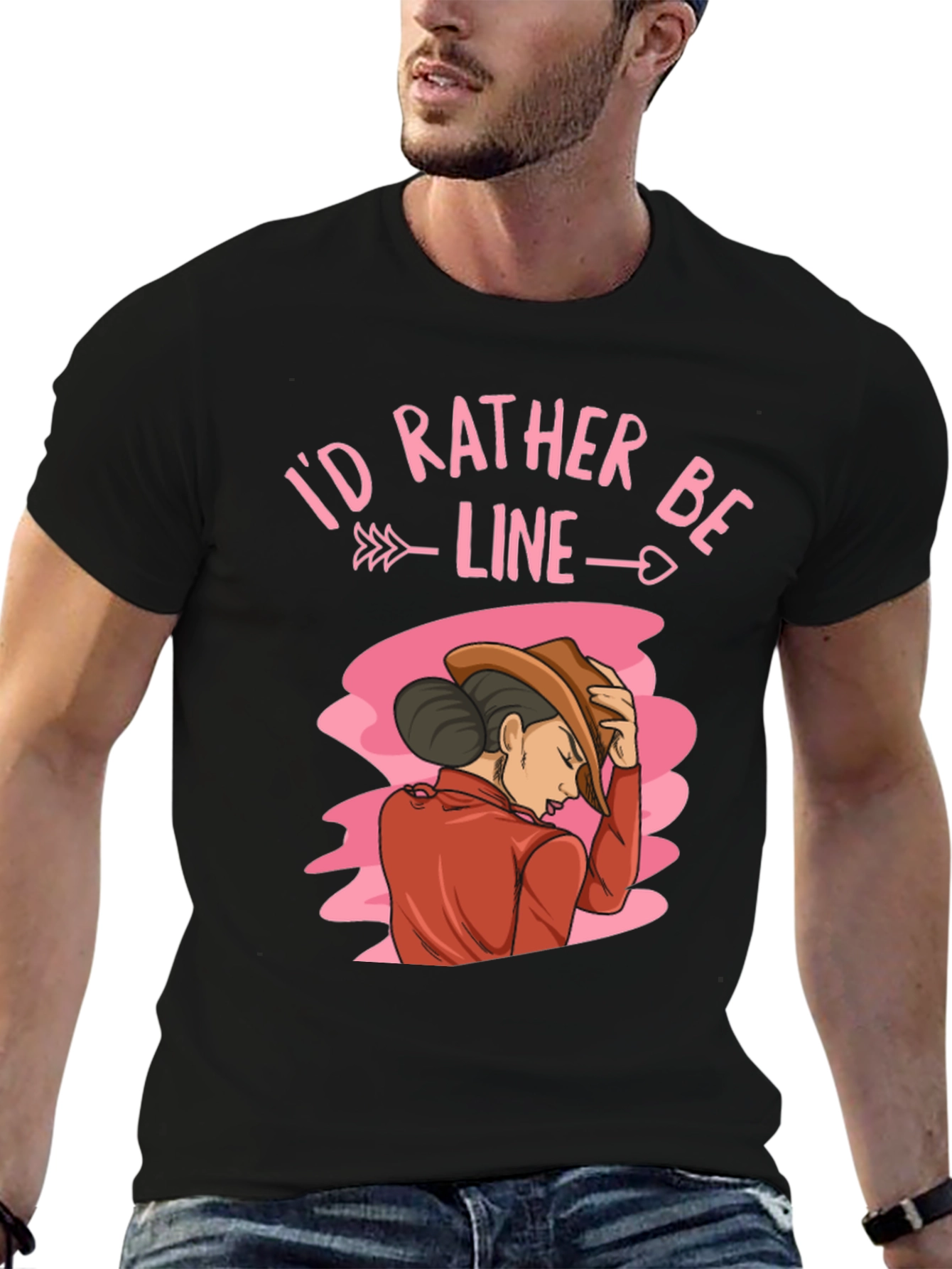 Id Rather Be Line Dancing T-Shirt