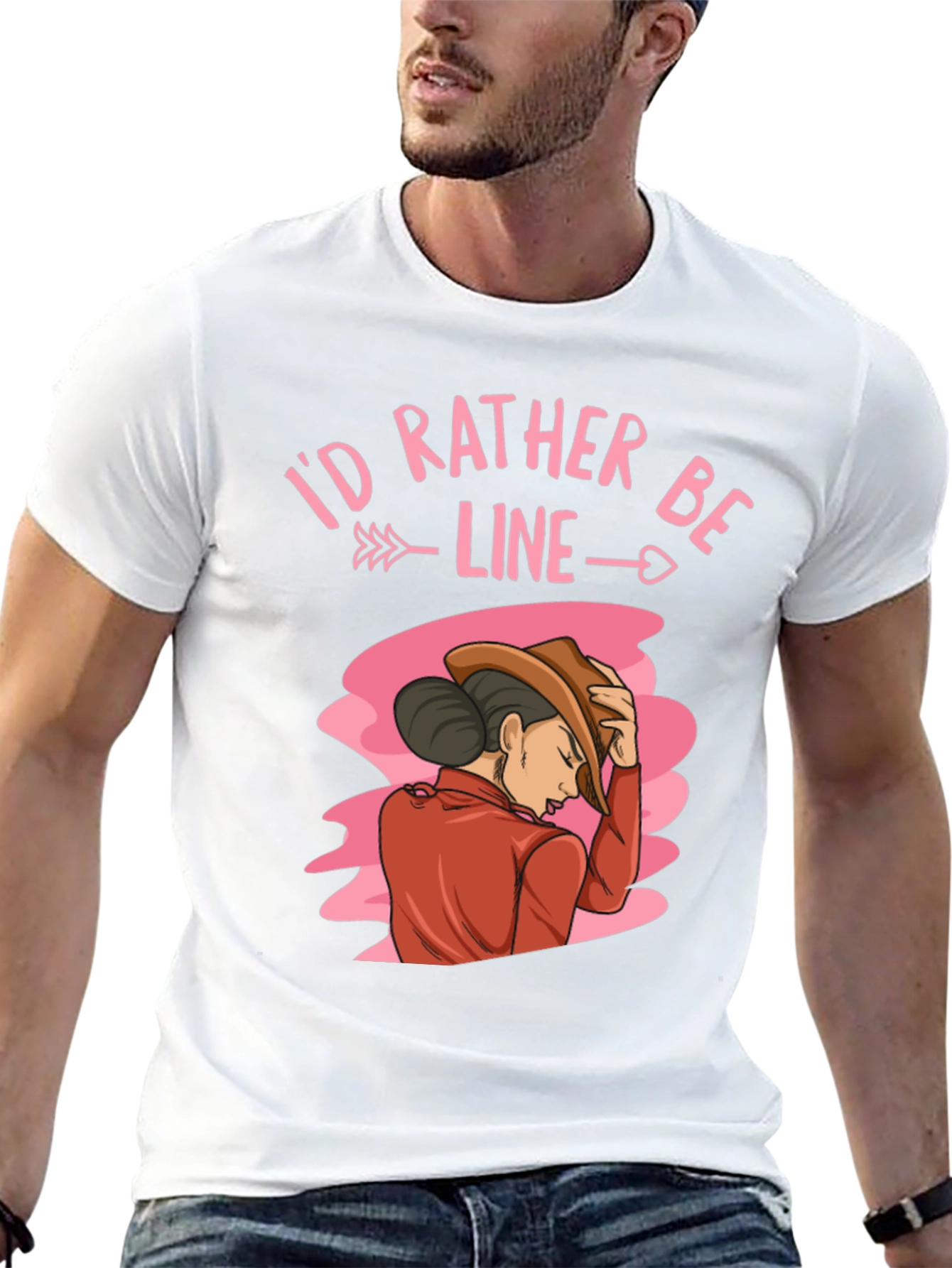 Id Rather Be Line Dancing T-Shirt