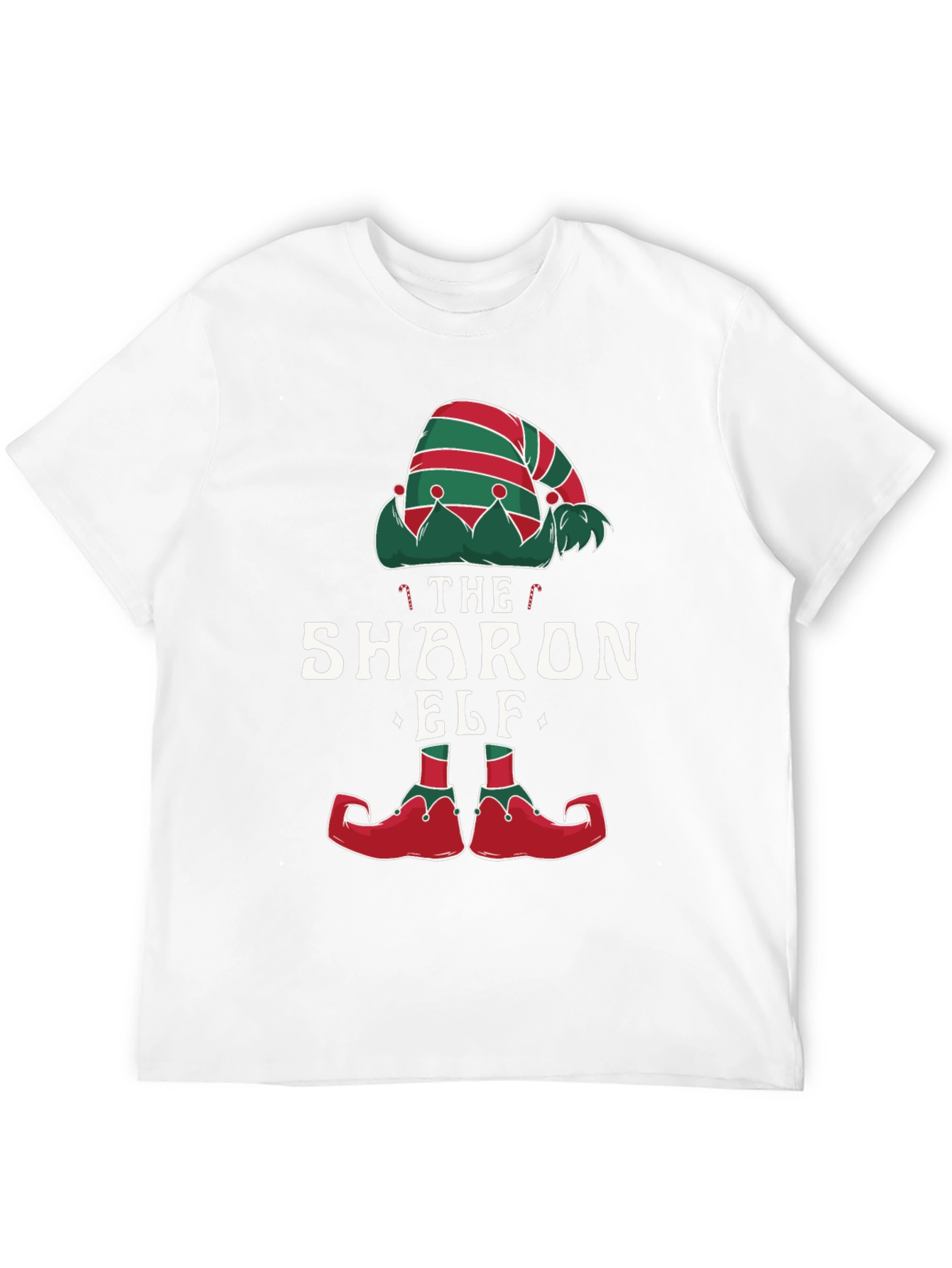 The Sharon Elf Matching Christmas T-Shirt