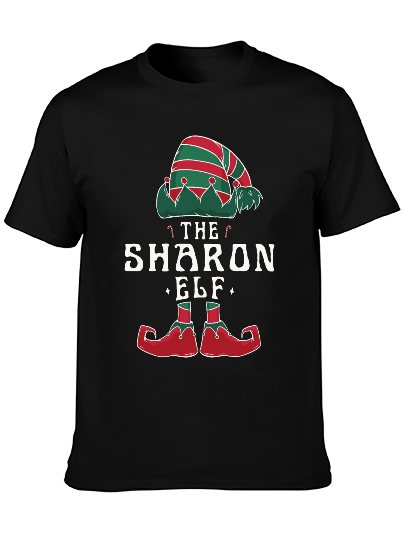 The Sharon Elf Matching Christmas T-Shirt