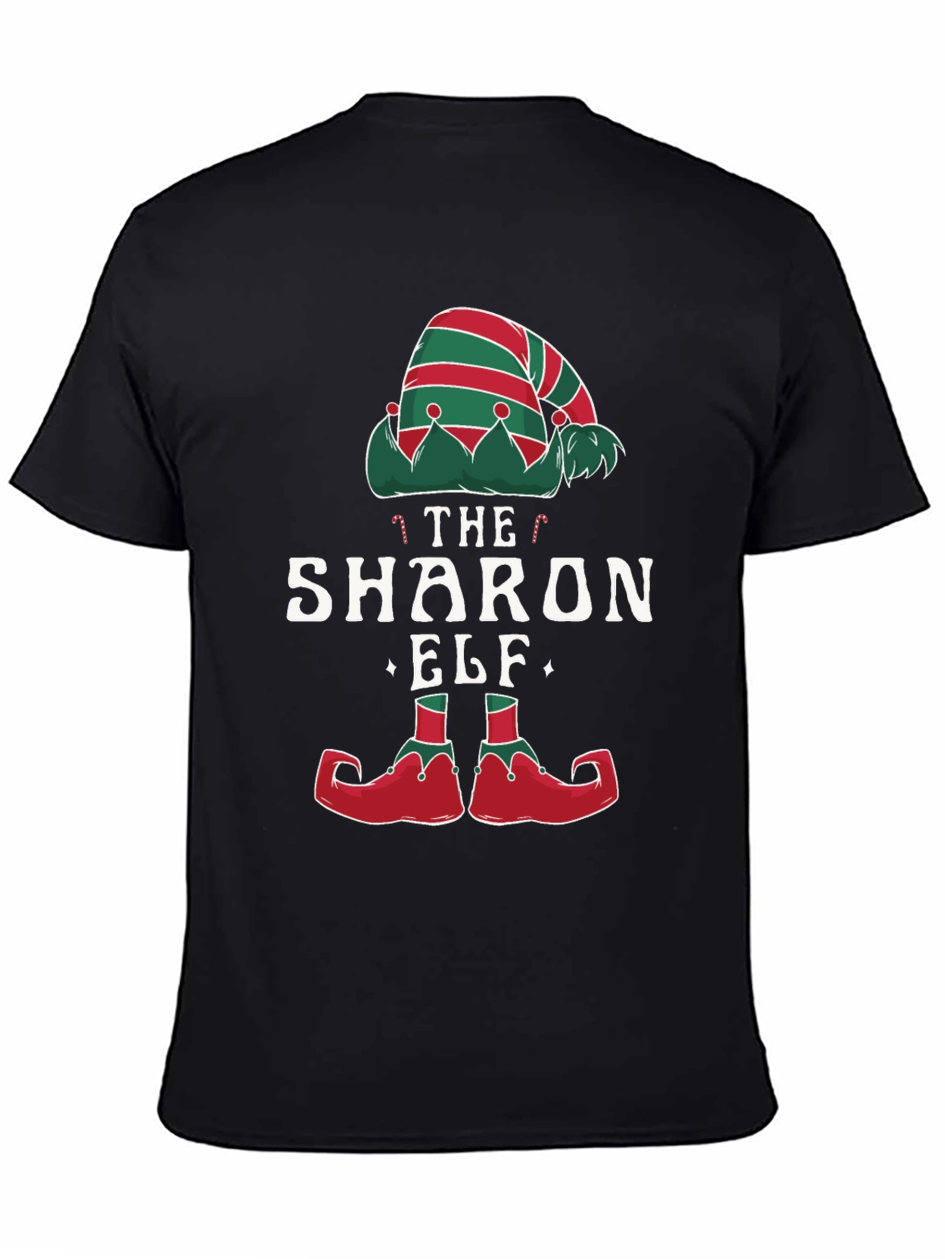 The Sharon Elf Matching Christmas T-Shirt